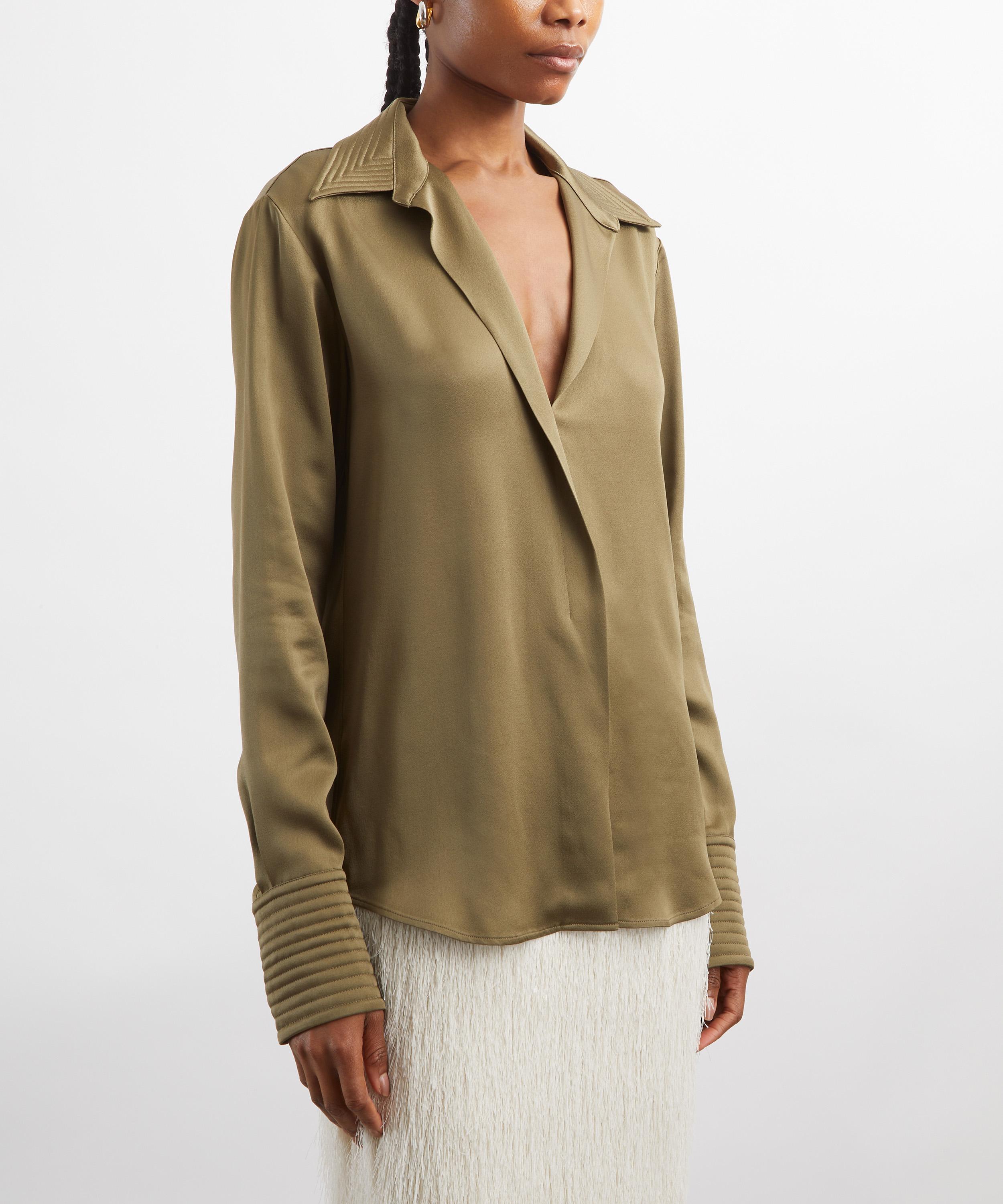 Dries Van Noten - Celinta Satin Shirt image number 2