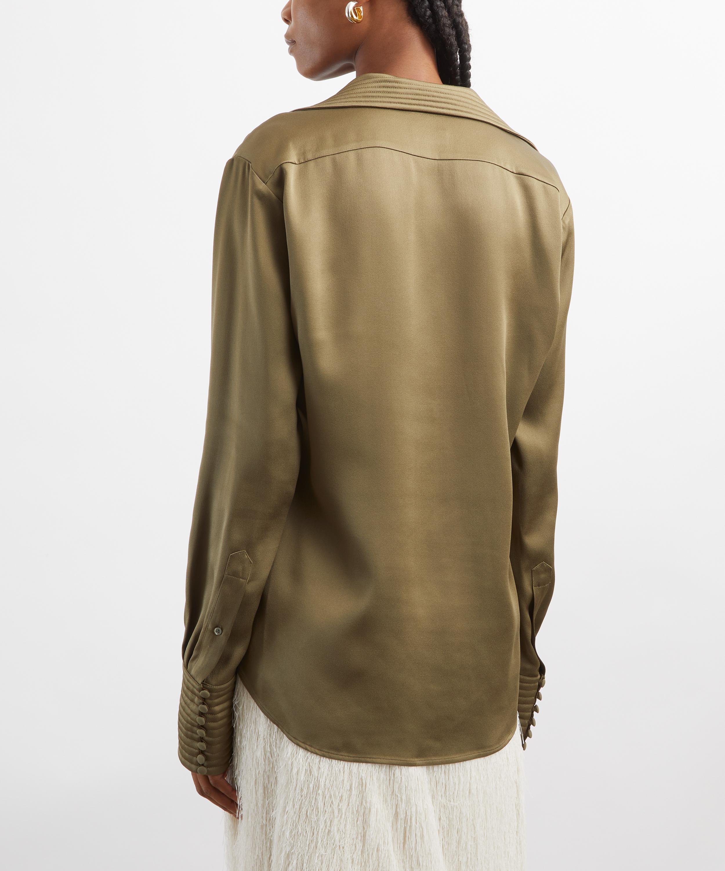 Dries Van Noten - Celinta Satin Shirt image number 3