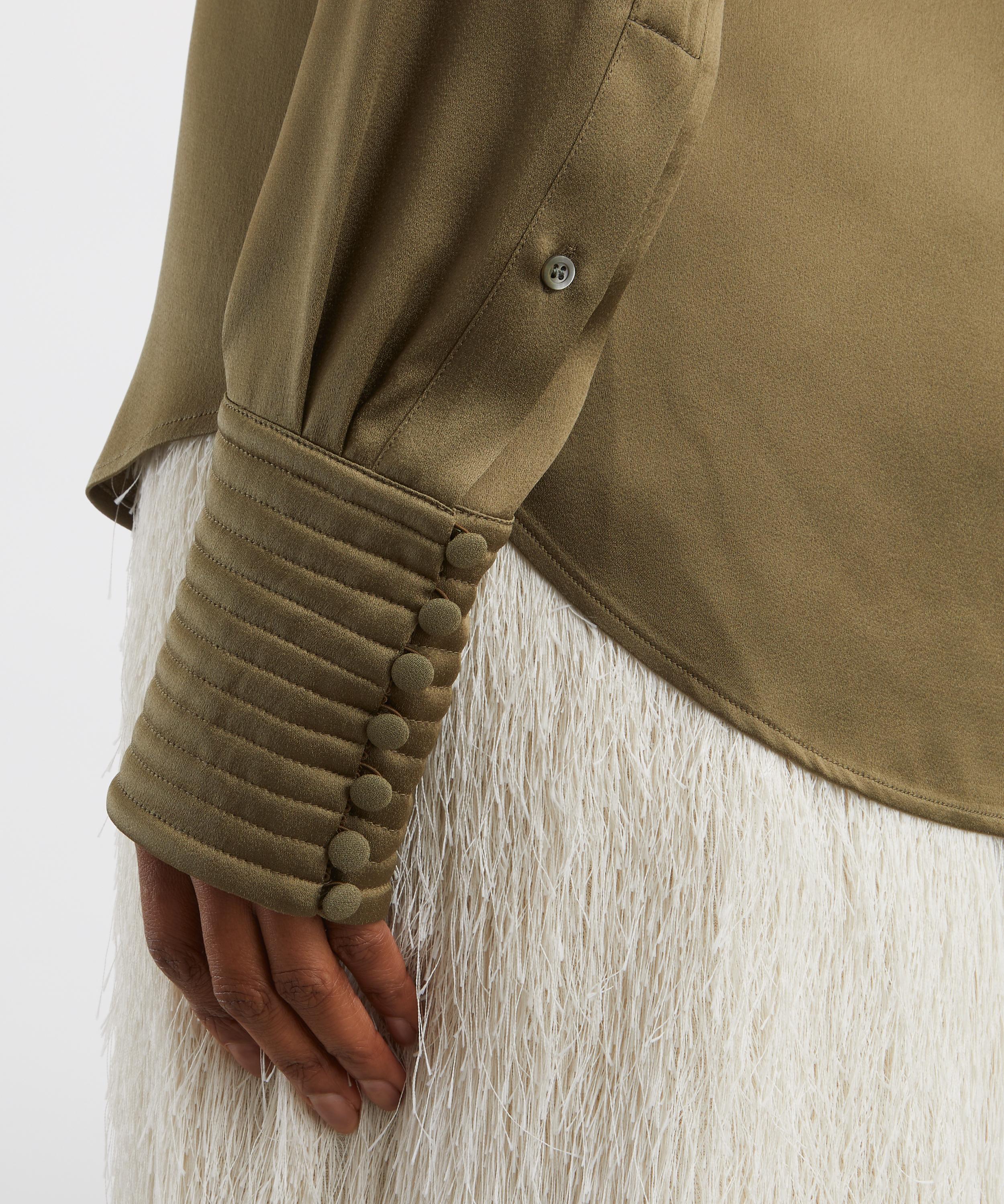 Dries Van Noten - Celinta Satin Shirt image number 4