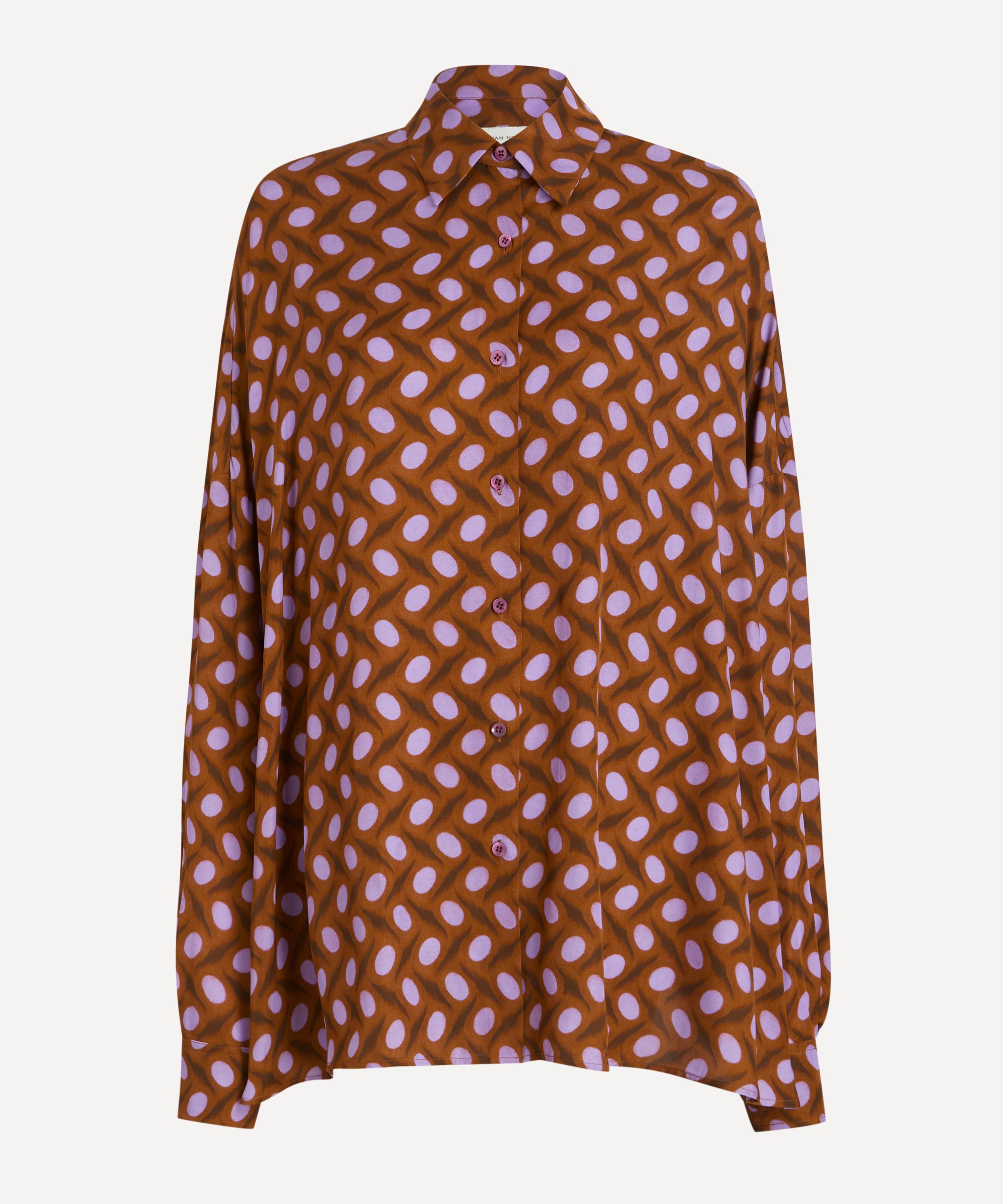 Dries Van Noten - Printed Oversized Shirt image number 0