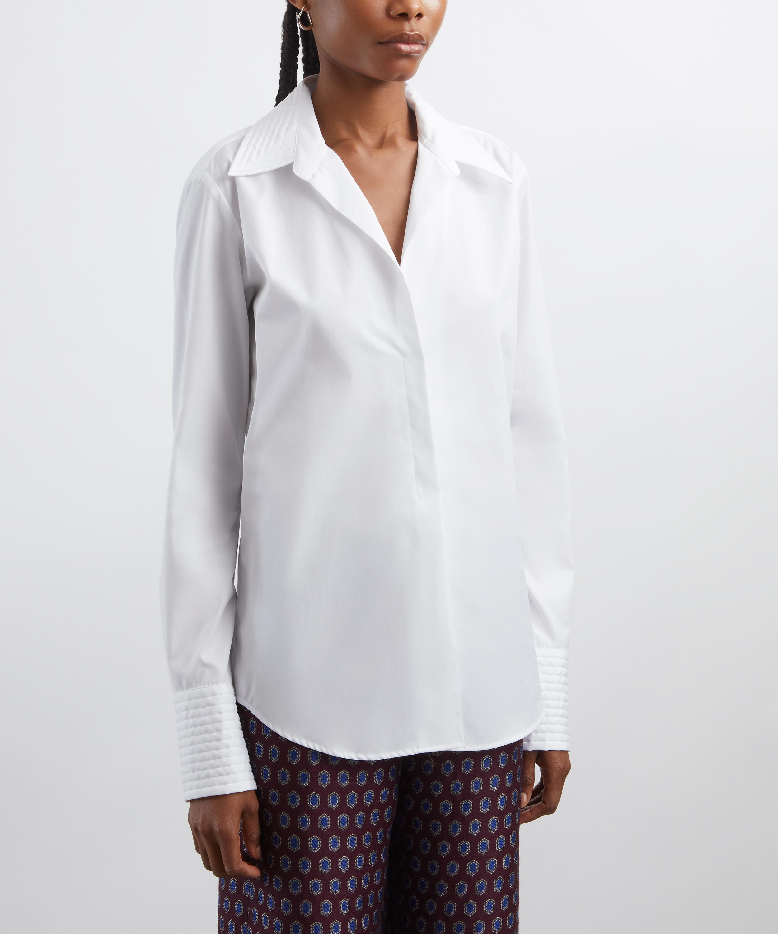 Dries Van Noten - Wide-Cuff Poplin Shirt image number 2