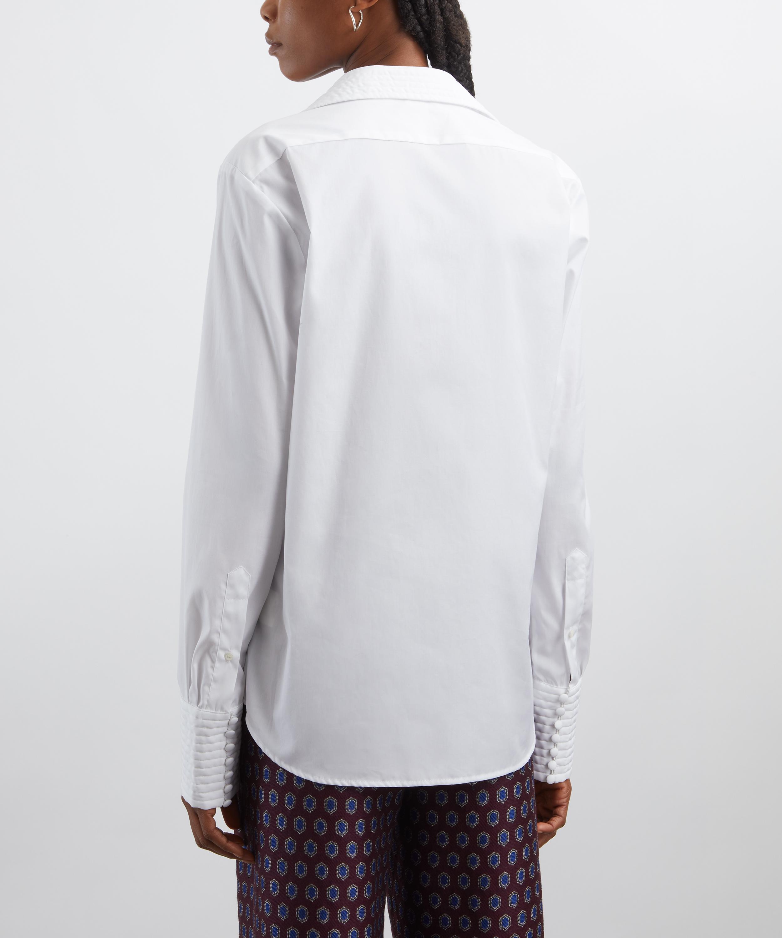 Dries Van Noten - Wide-Cuff Poplin Shirt image number 3
