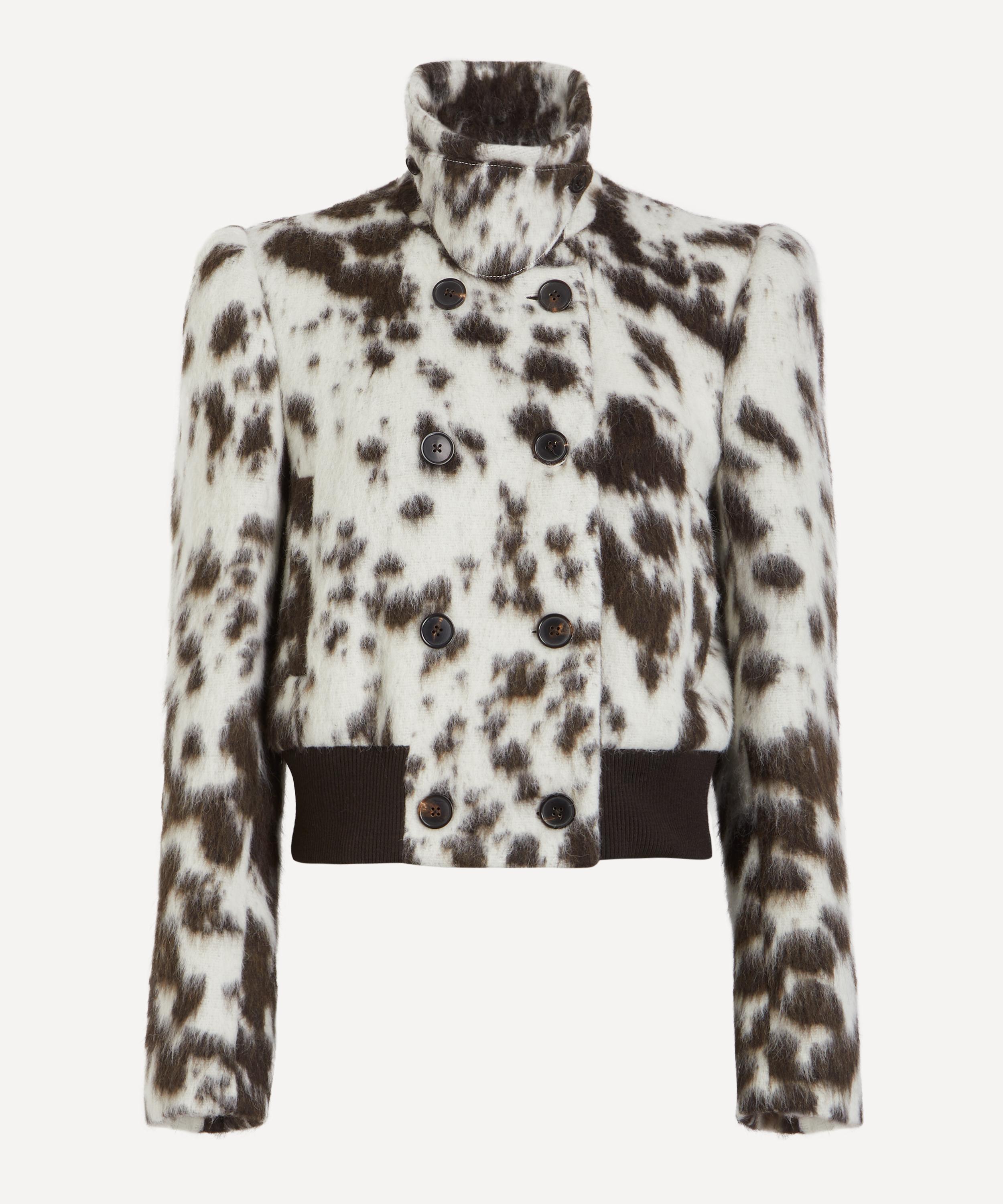 Dries Van Noten - Cowhide Double-Breasted Jacket image number 0