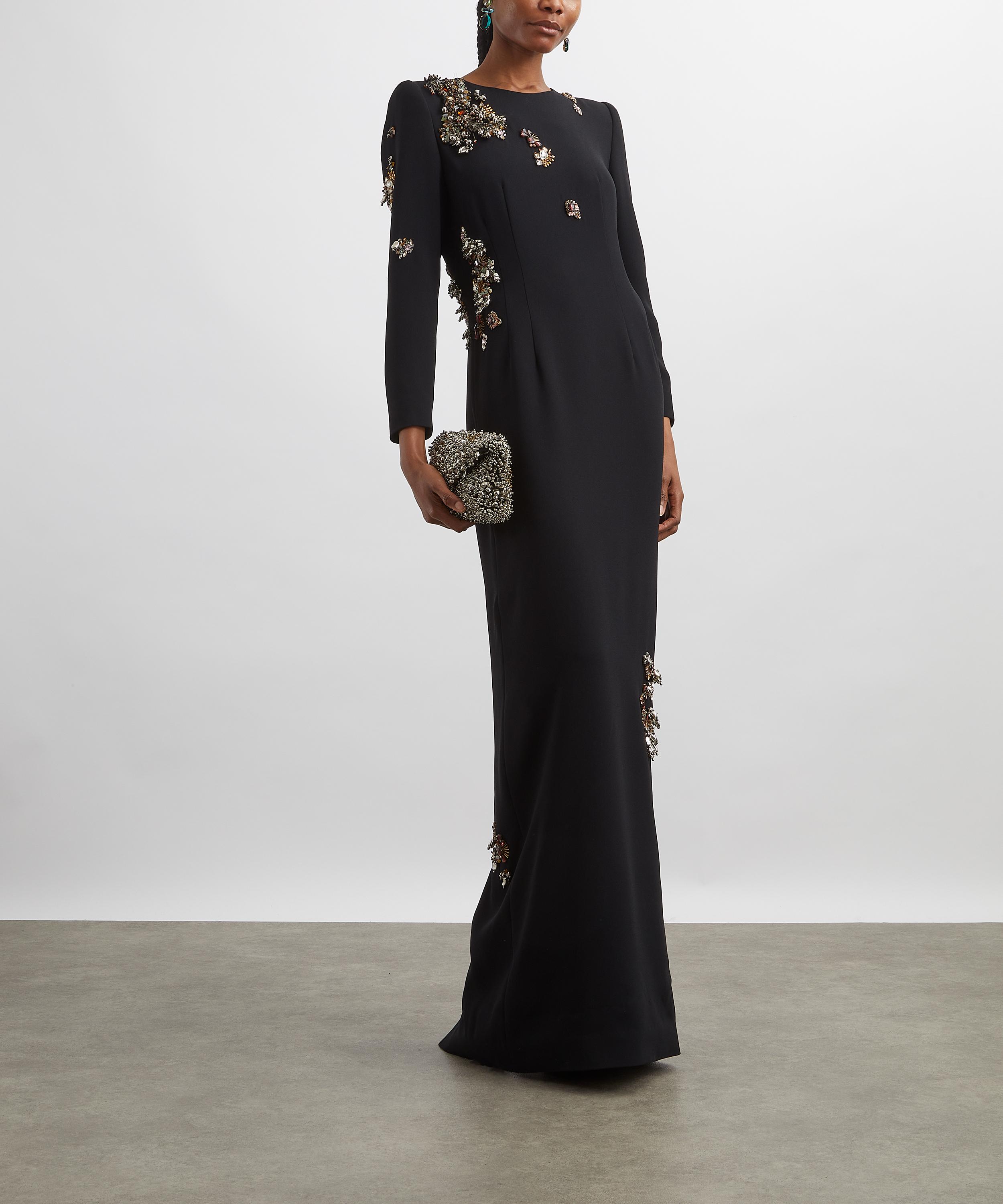 Dries Van Noten - Embellished Crepe Gown image number 1