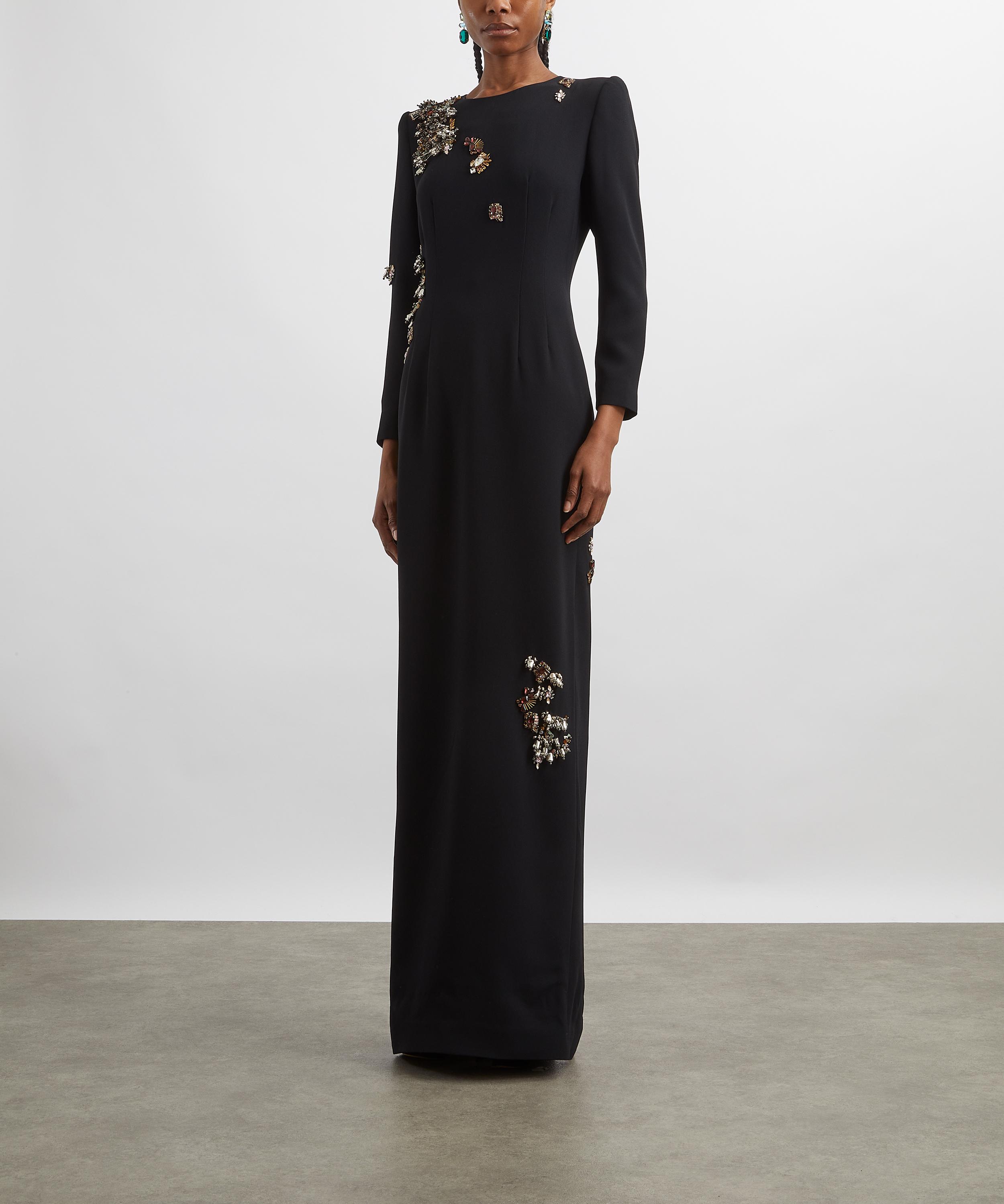 Dries Van Noten - Embellished Crepe Gown image number 2