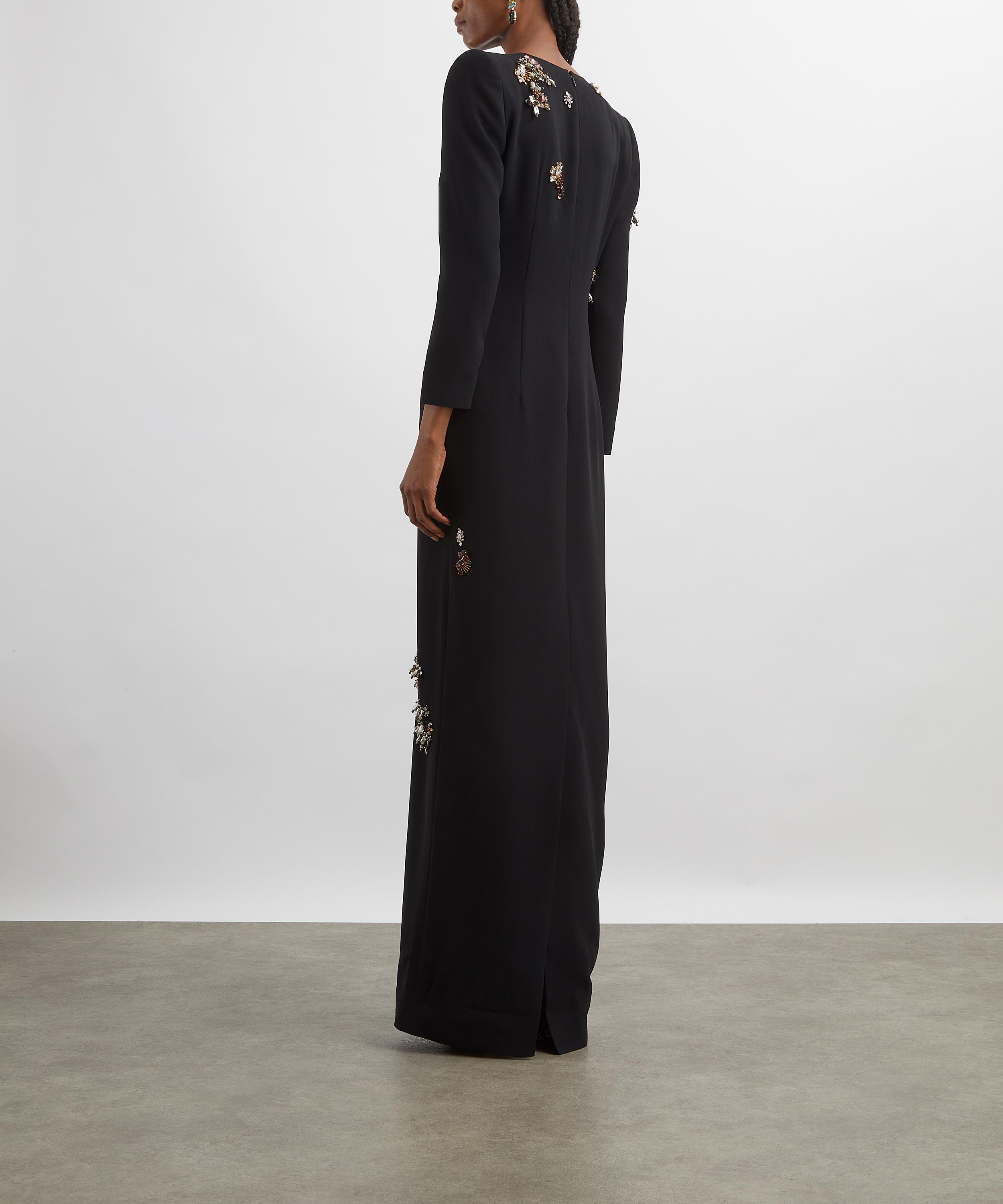 Dries Van Noten - Embellished Crepe Gown image number 3