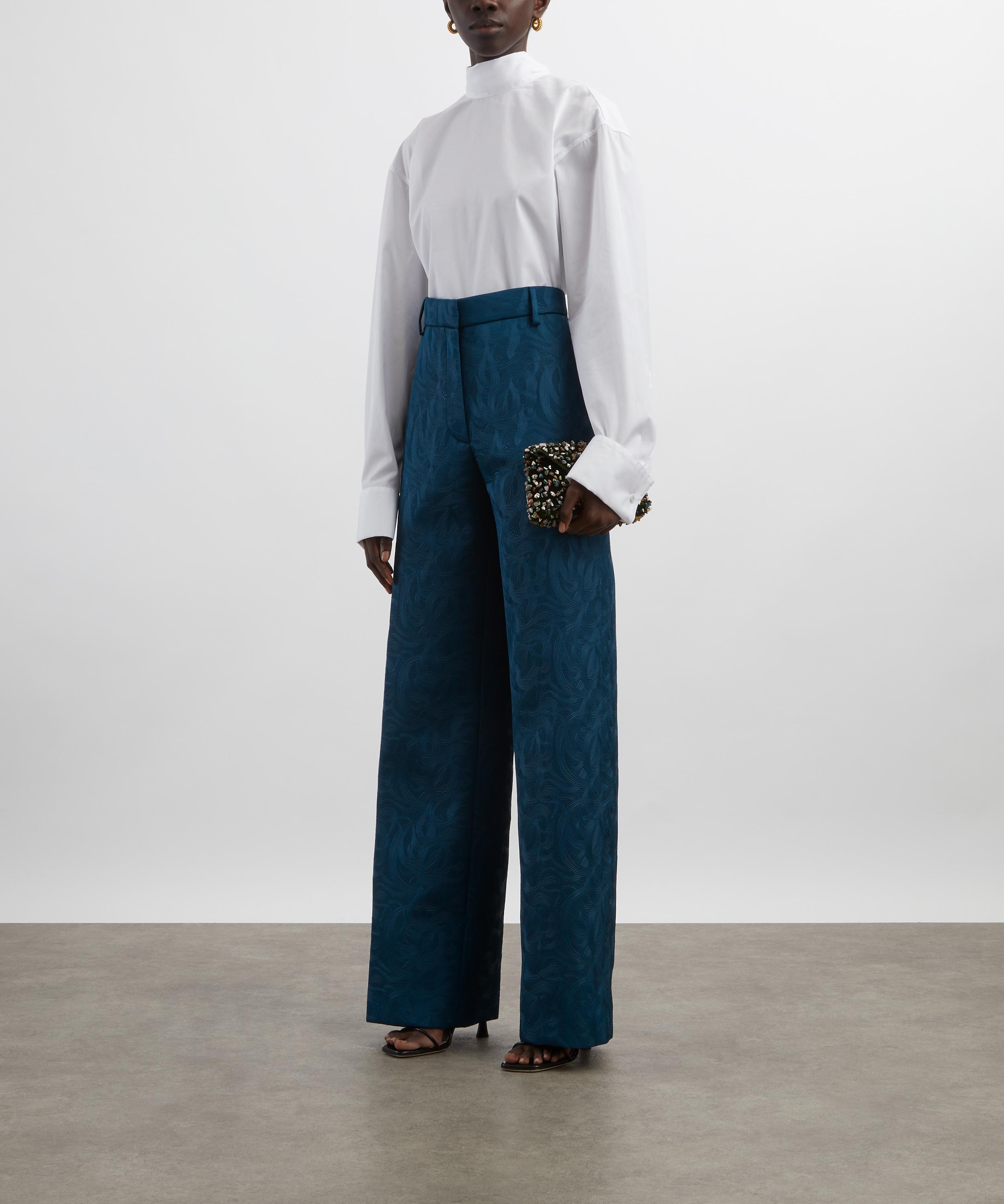Dries Van Noten - White Loose Cotton Shirt image number 1