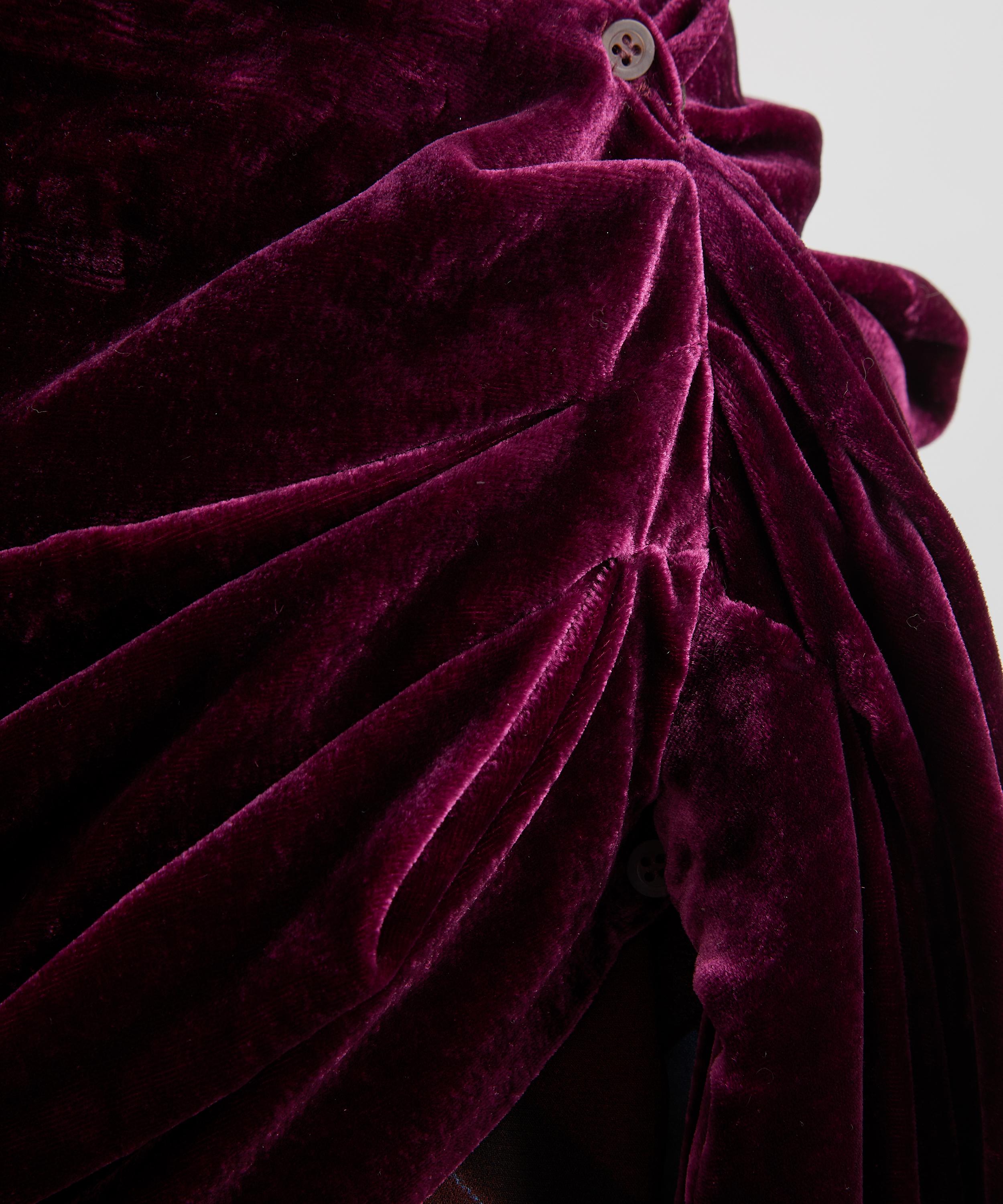 Dries Van Noten - Senice Layered Print Midi Skirt image number 4