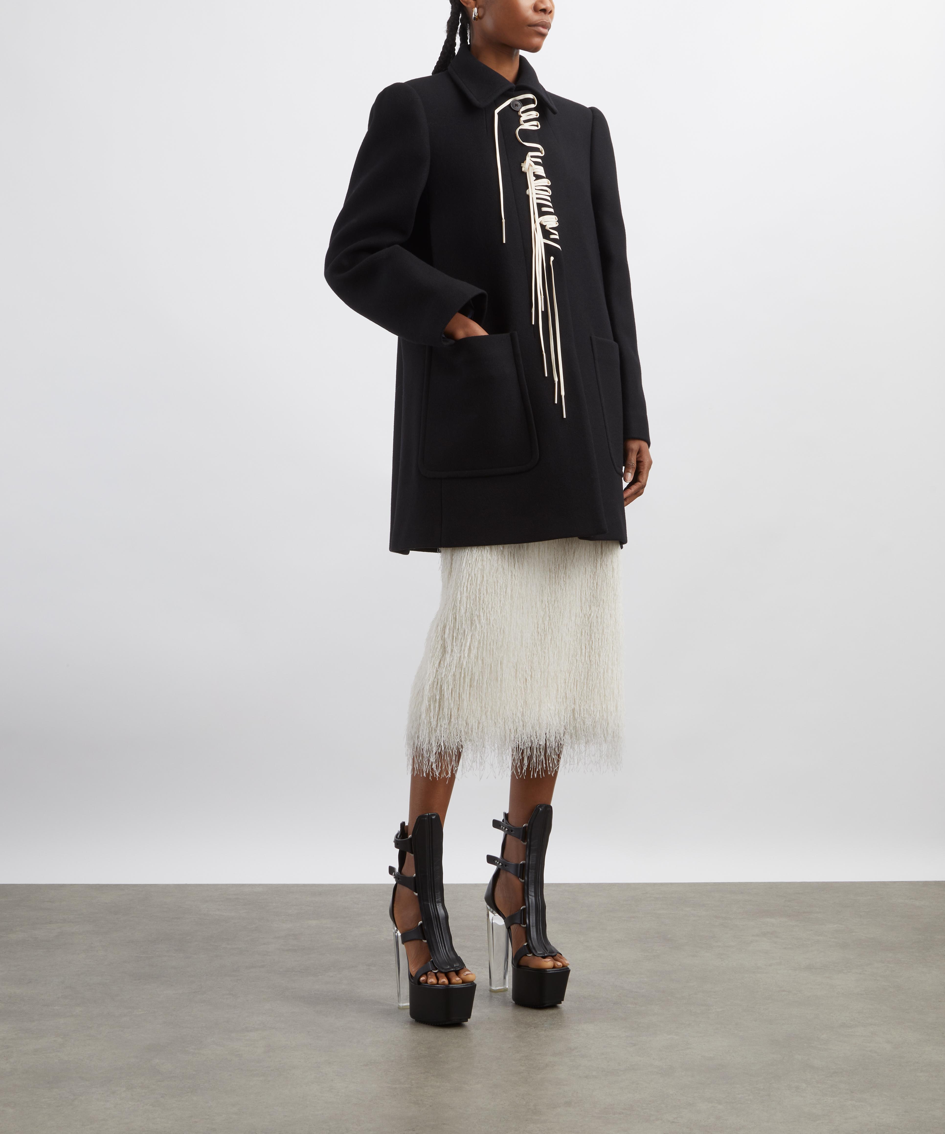 Dries Van Noten - Rebela Shoelace Wool-Blend Coat image number 1