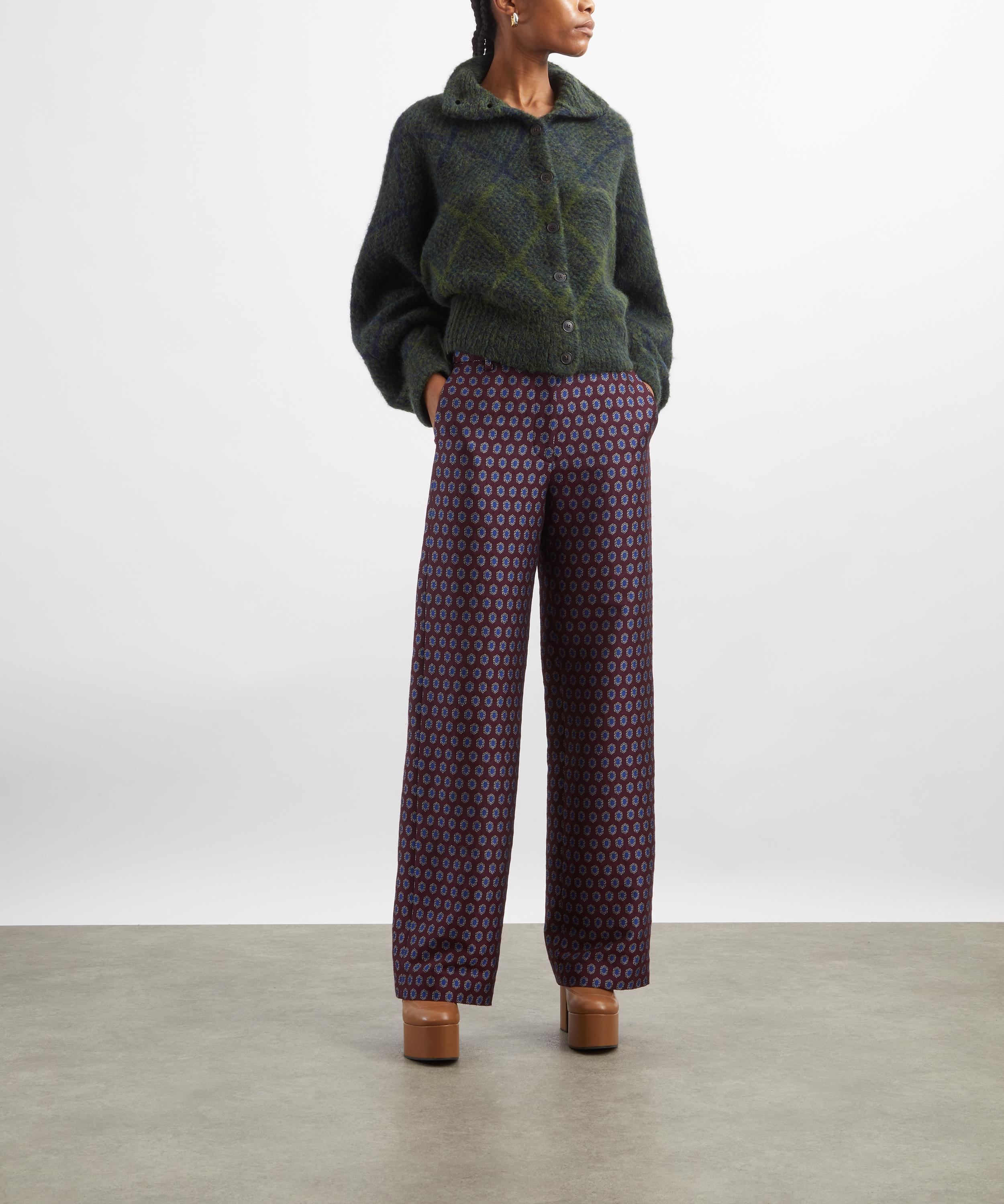 Dries Van Noten - Tifna Check Cardigan image number 1