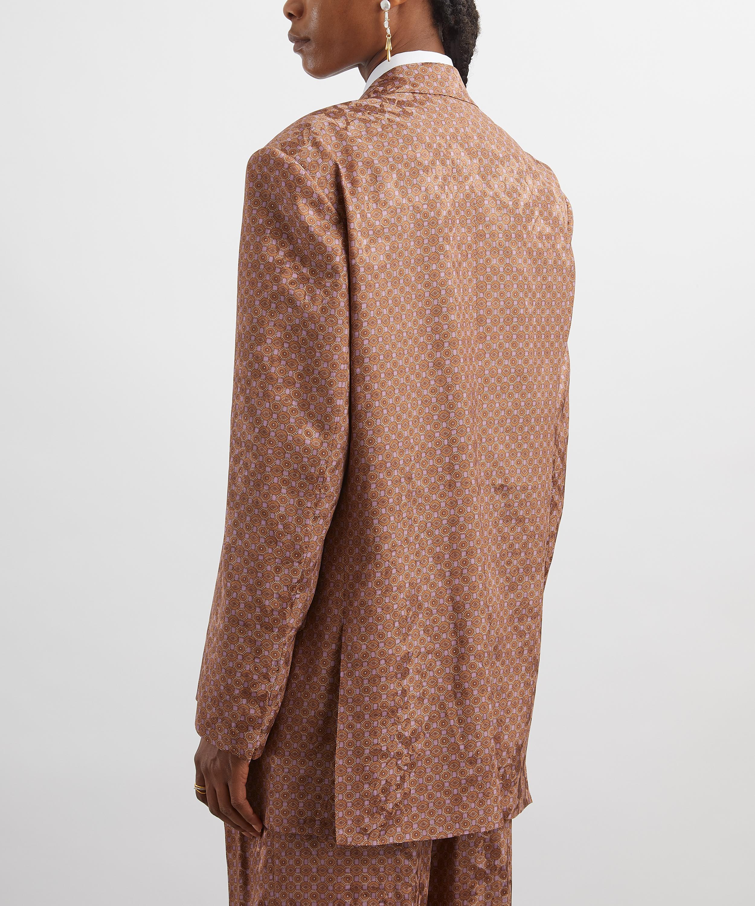 Dries Van Noten - Bastis Print Single Breasted Blazer image number 3