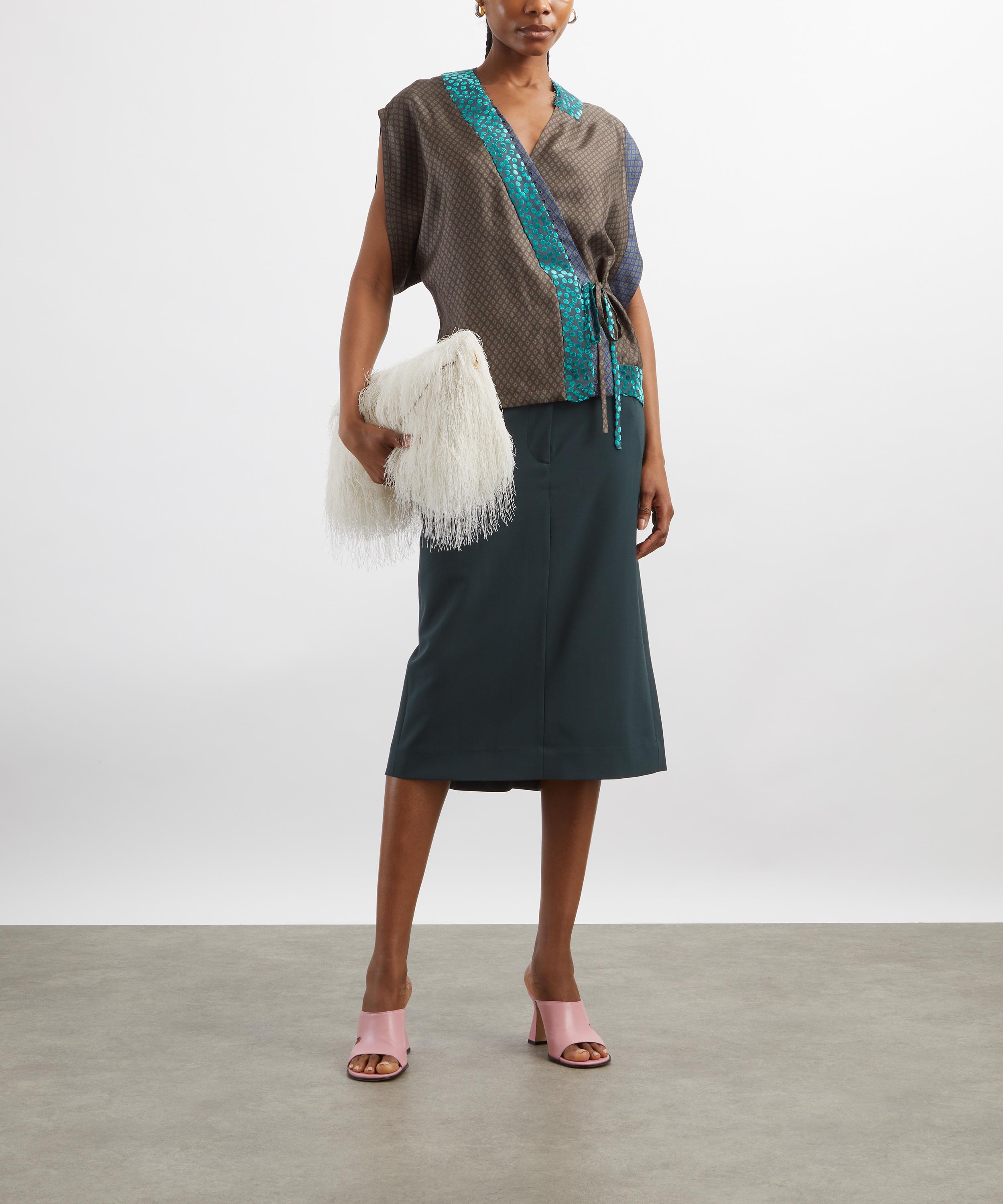 Dries Van Noten - Clematia Print Top image number 1