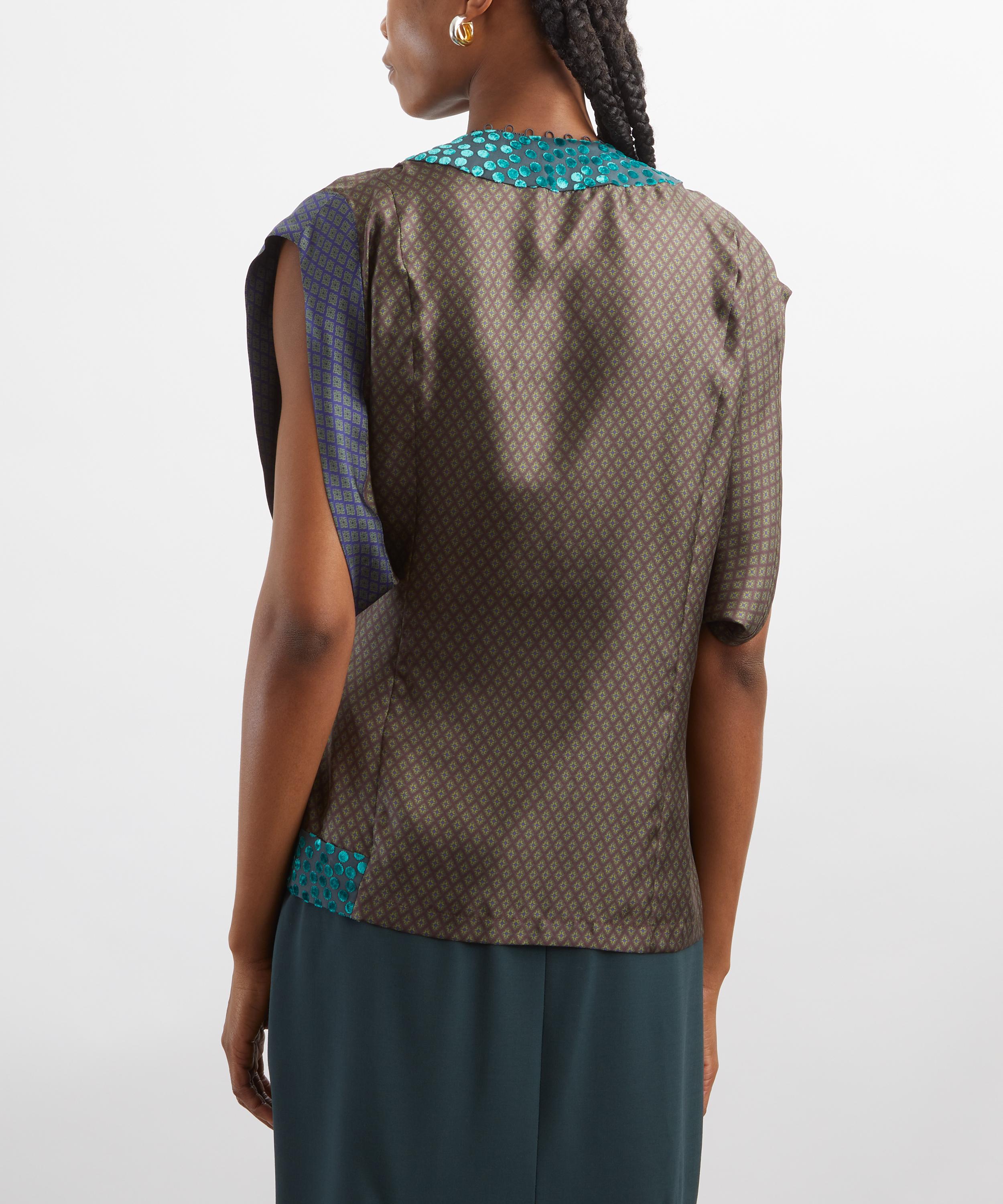 Dries Van Noten - Clematia Print Top image number 3