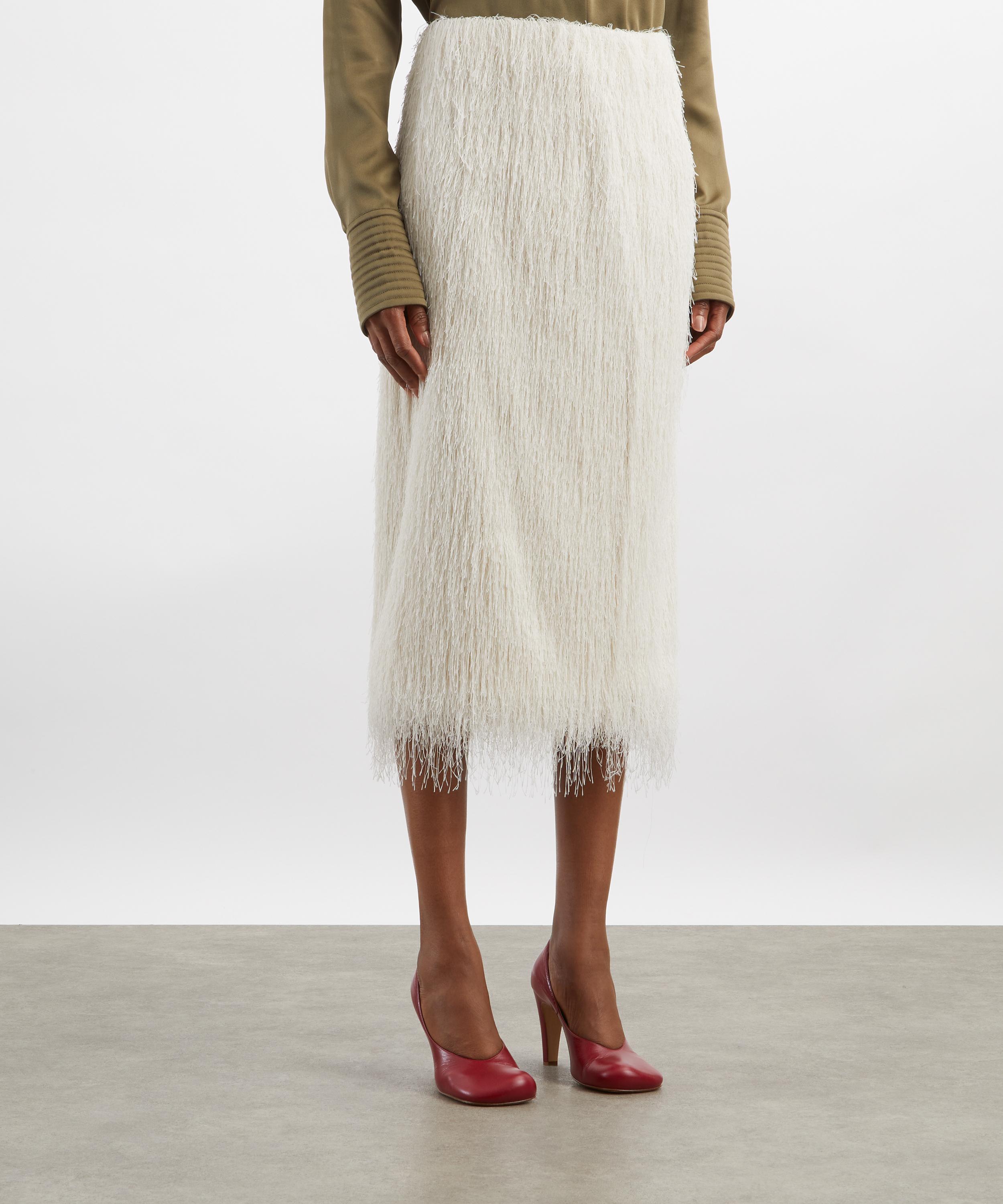 Dries Van Noten - Sokna Tris Brushed Midi Skirt image number 2