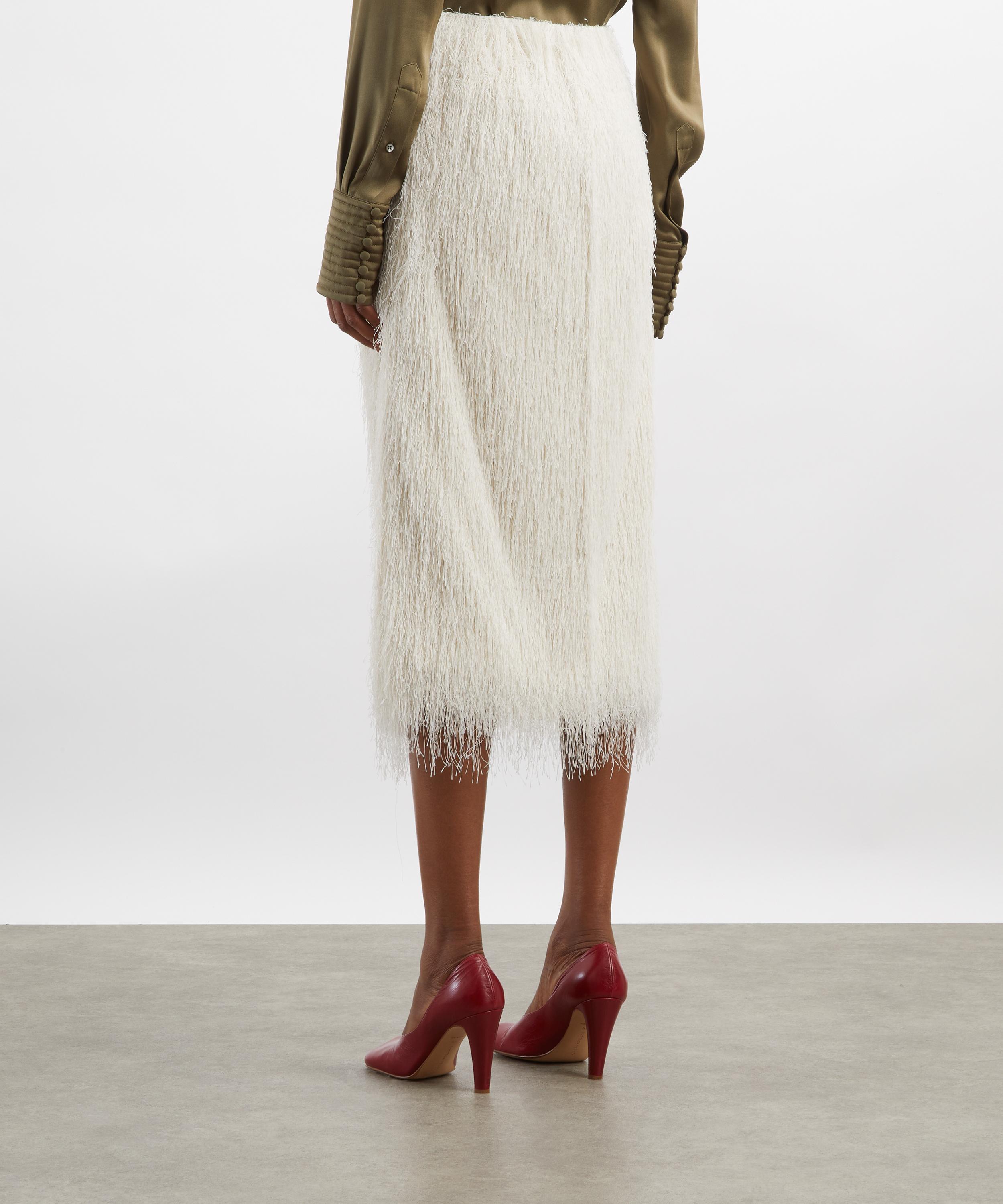 Dries Van Noten - Sokna Tris Brushed Midi Skirt image number 3