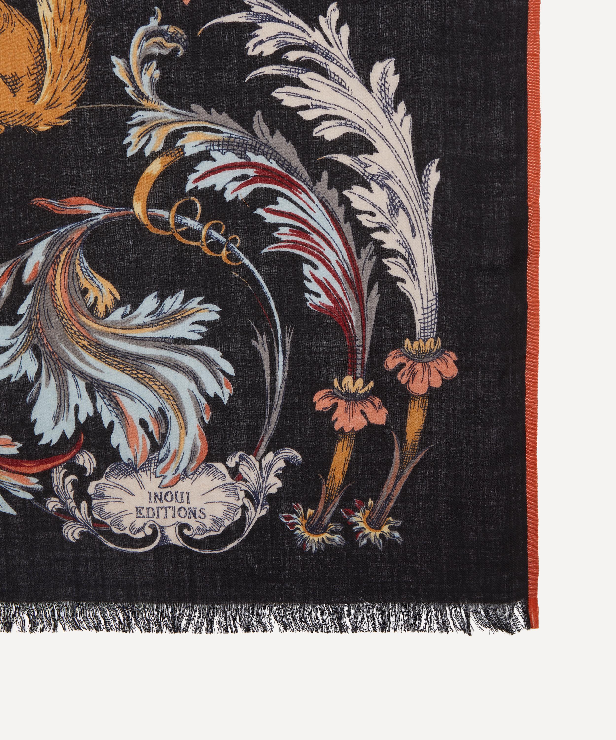 Inoui Editions - Rococo Print Wool Scarf image number 2