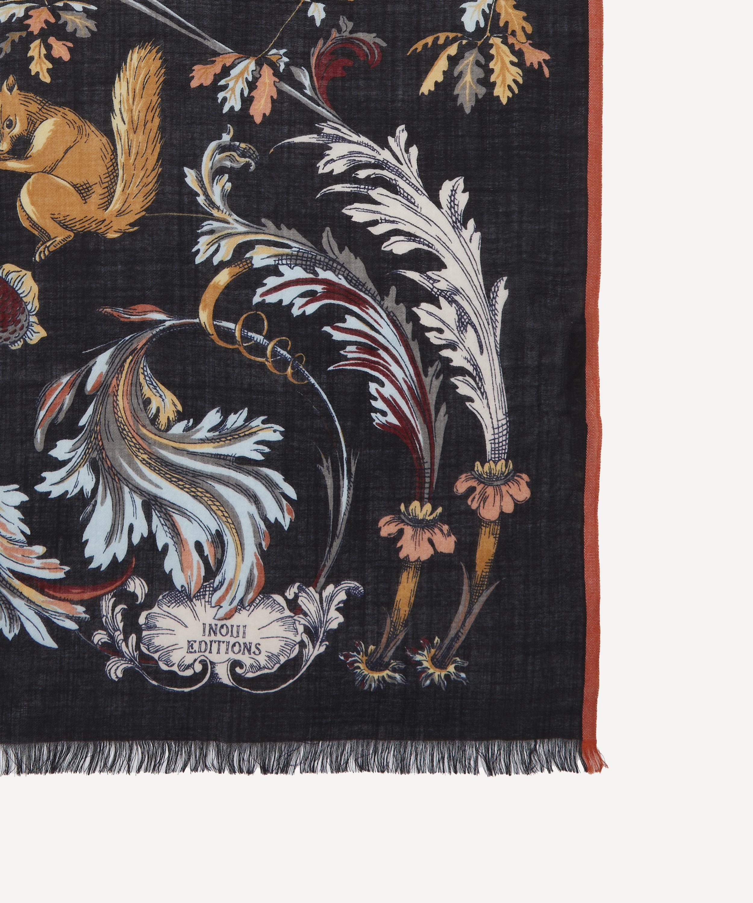 Inoui Editions - Rococo Print Wool Scarf image number 2