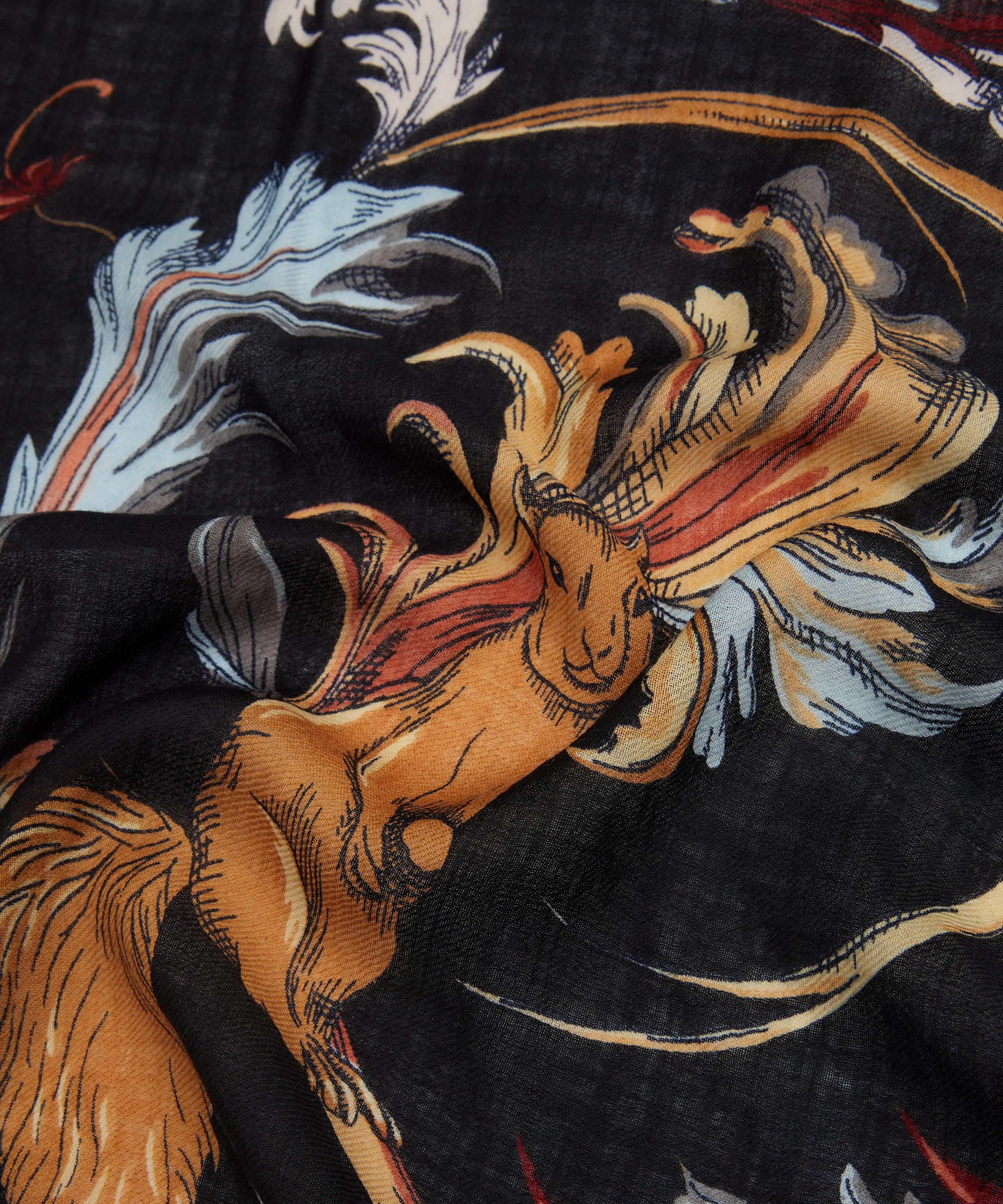 Inoui Editions - Rococo Print Wool Scarf image number 3