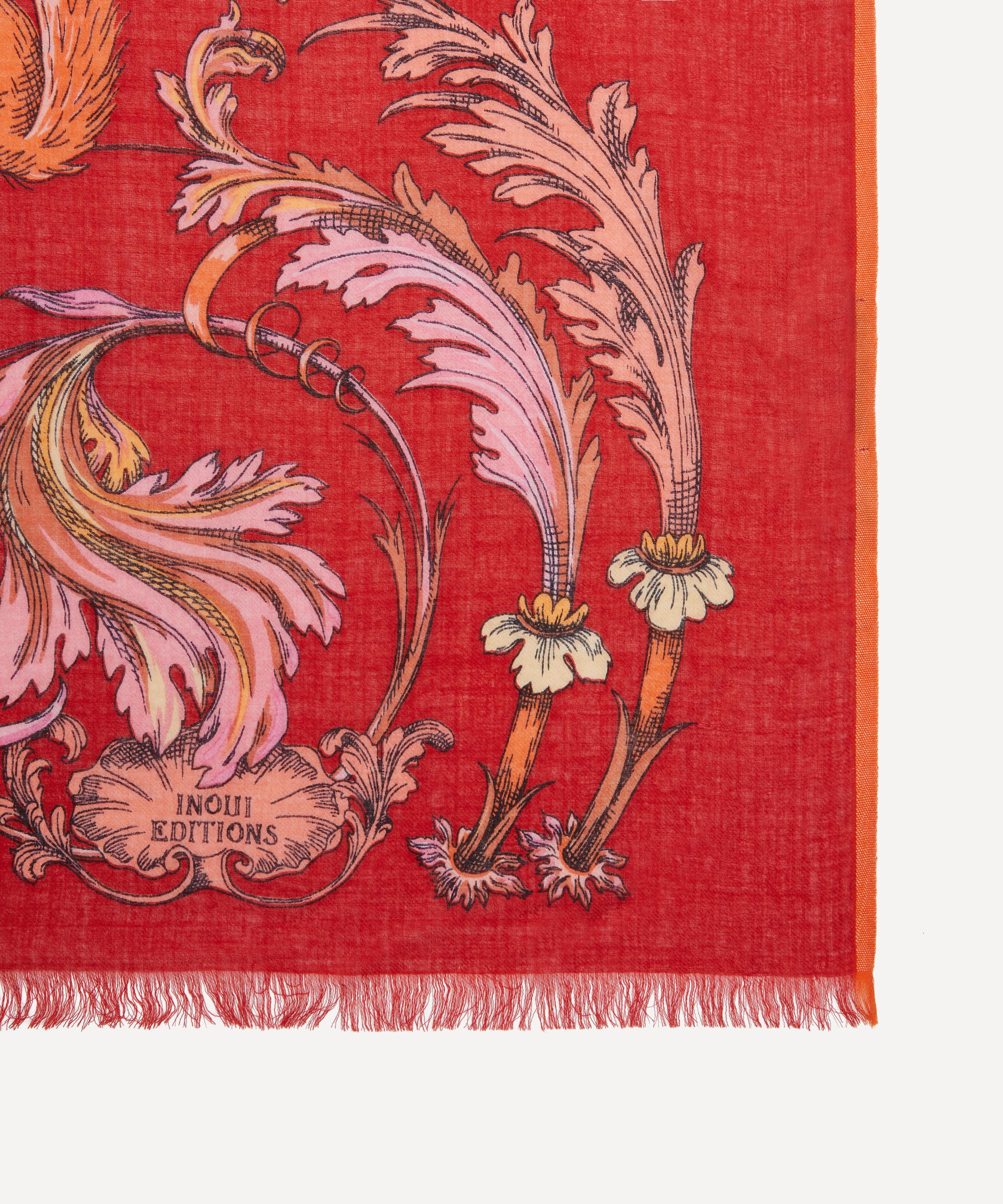 Inoui Editions - Rococo Print Wool Scarf image number 2