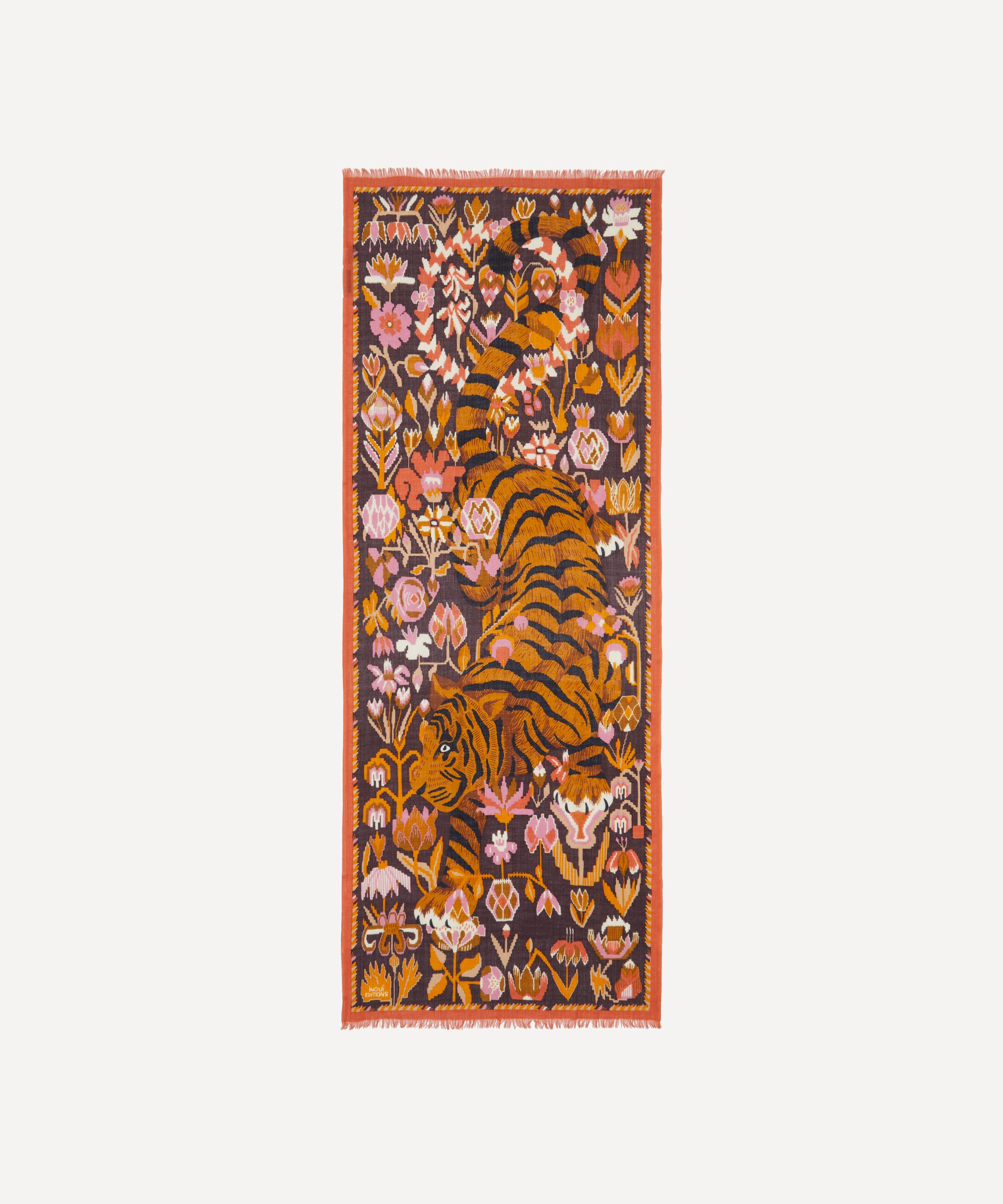 Inoui Editions - Jorgen Print Wool Scarf image number 1