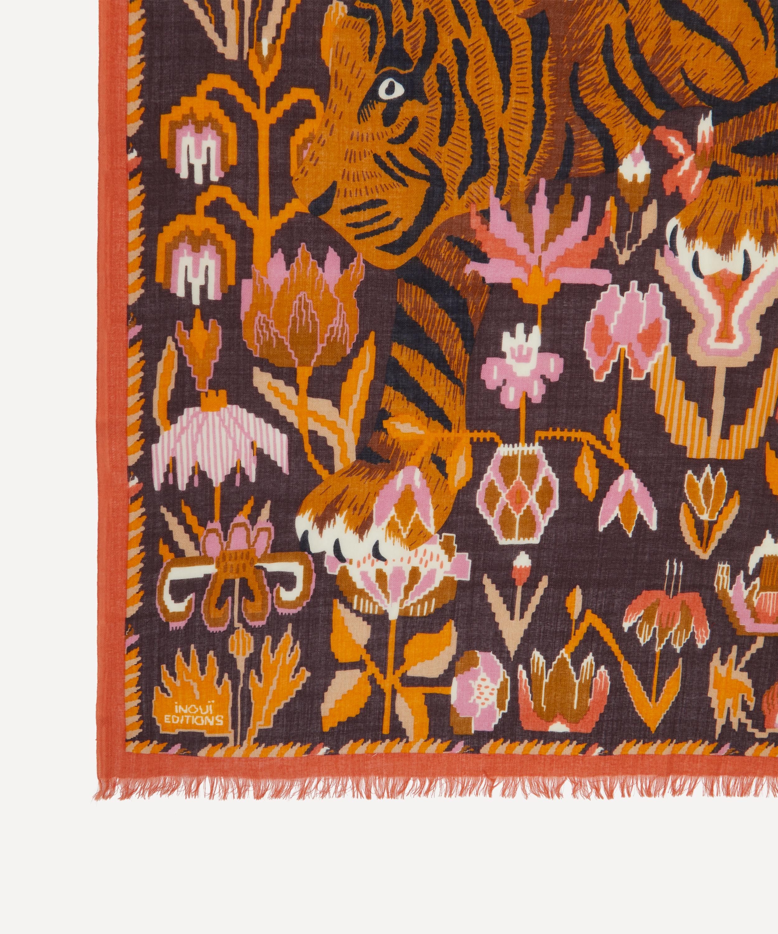 Inoui Editions - Jorgen Print Wool Scarf image number 2
