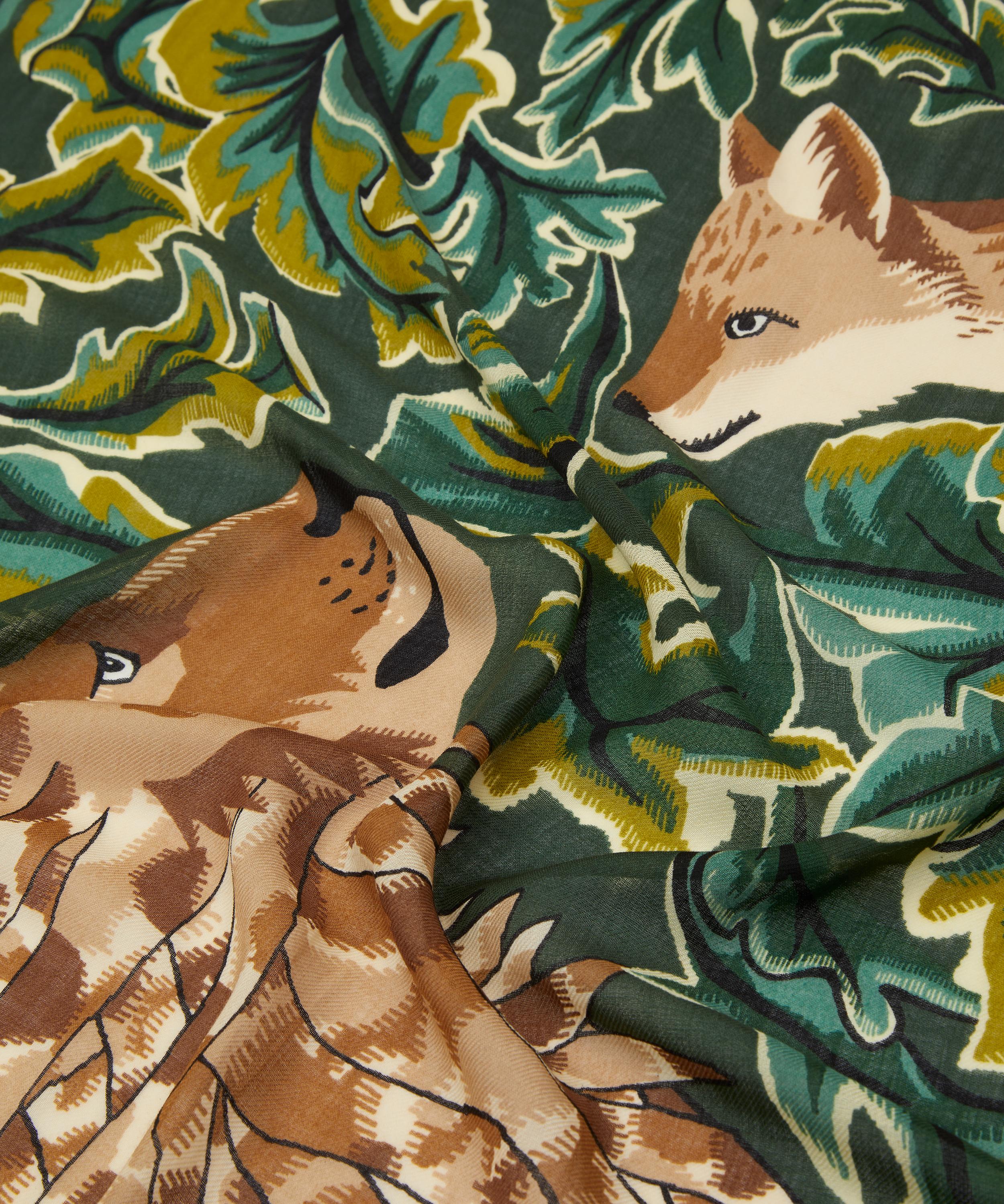 Inoui Editions - Leonard Print Wool Scarf image number 3