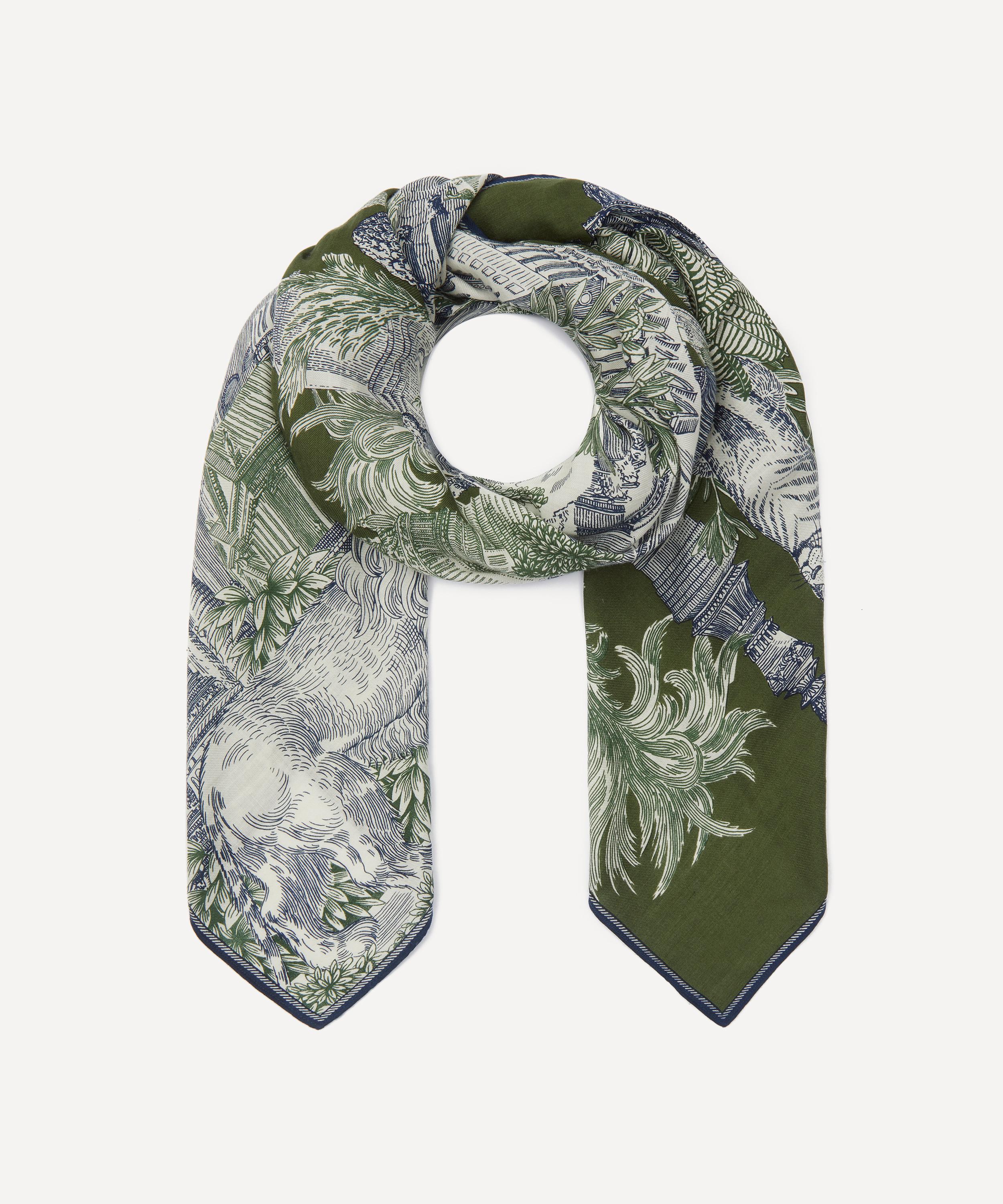 Inoui Editions - Piranesi Print Wool-Silk Scarf image number 0