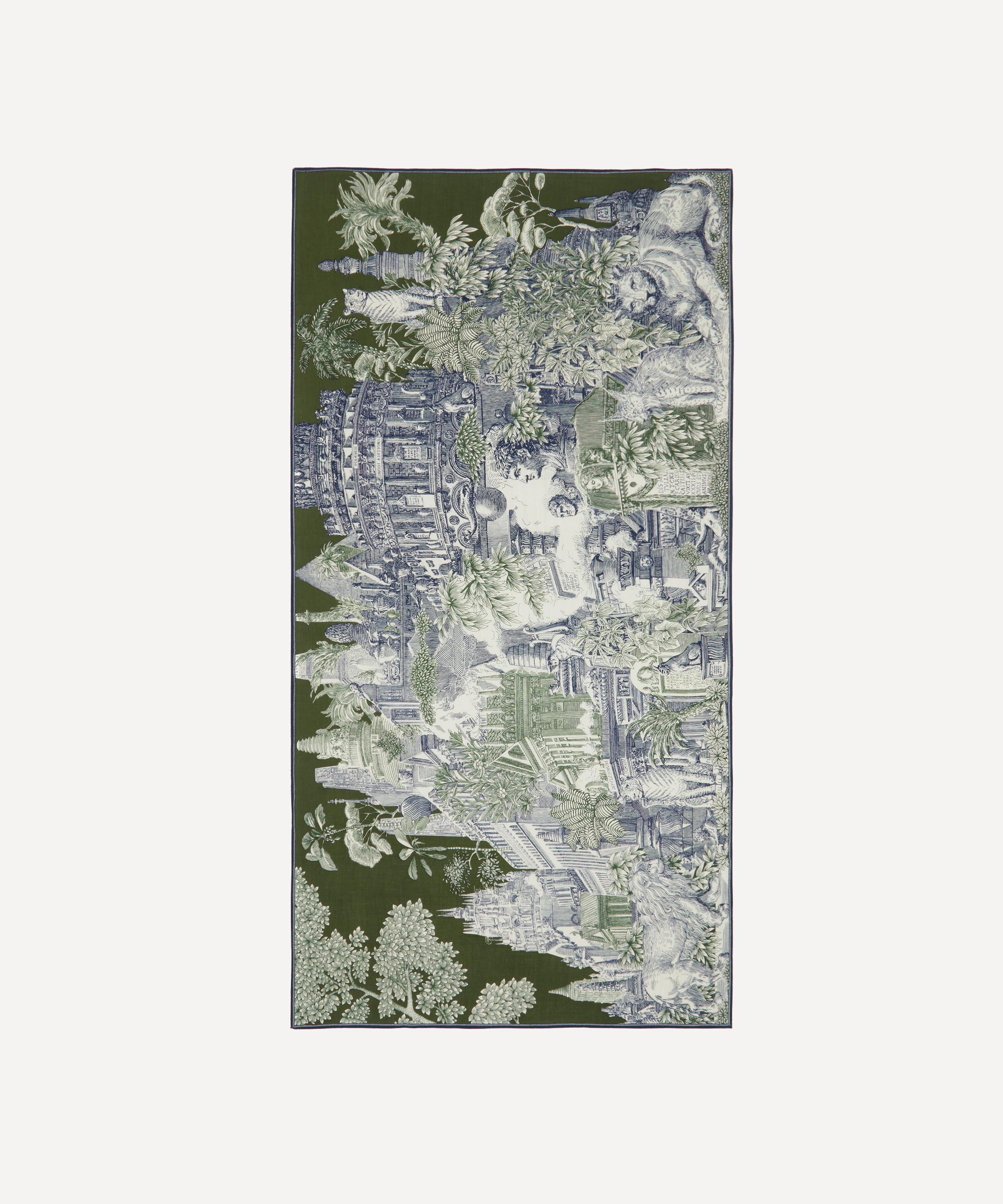 Inoui Editions - Piranesi Print Wool-Silk Scarf image number 1