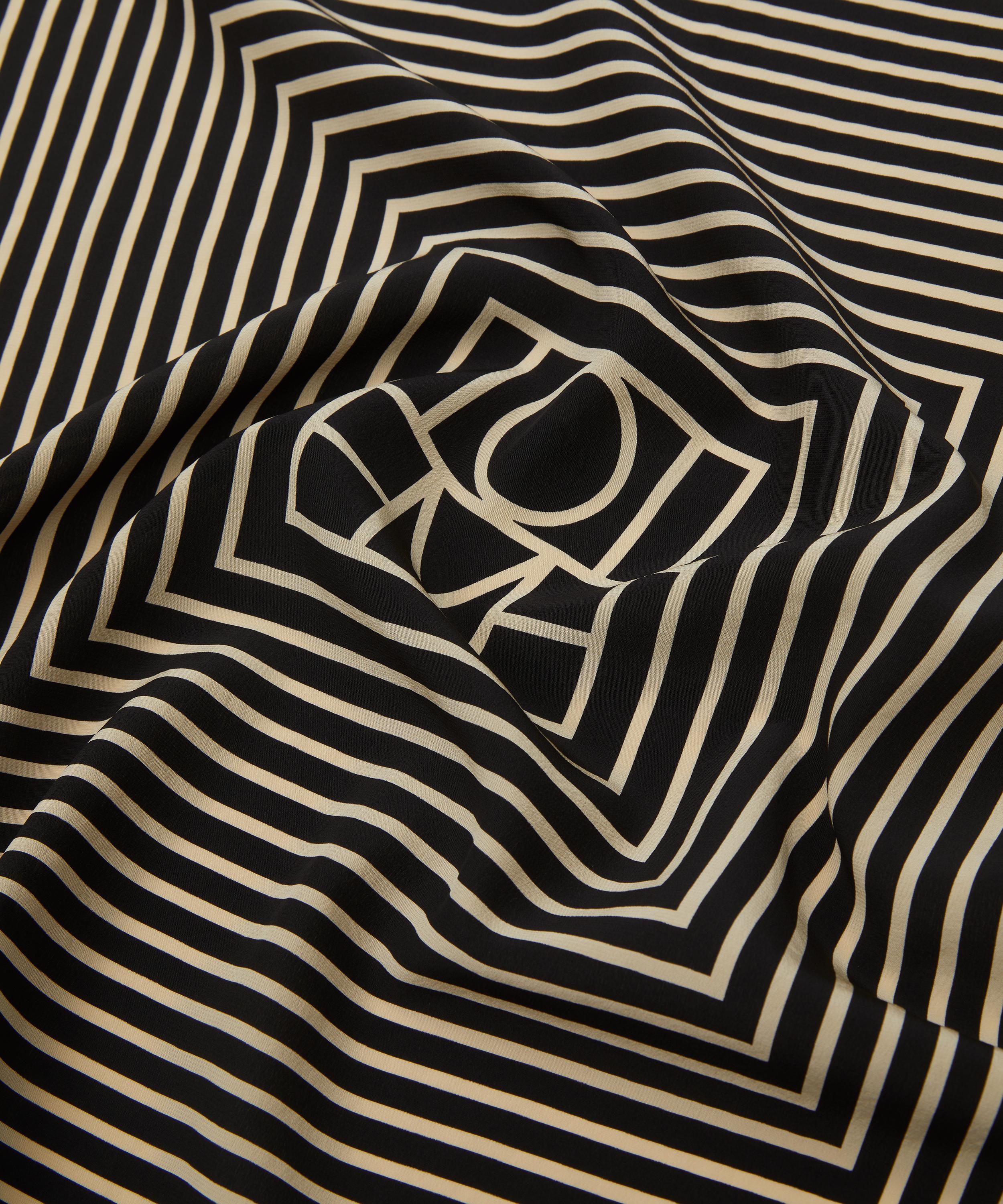 Toteme - Signature Monogram Silk Scarf image number 3
