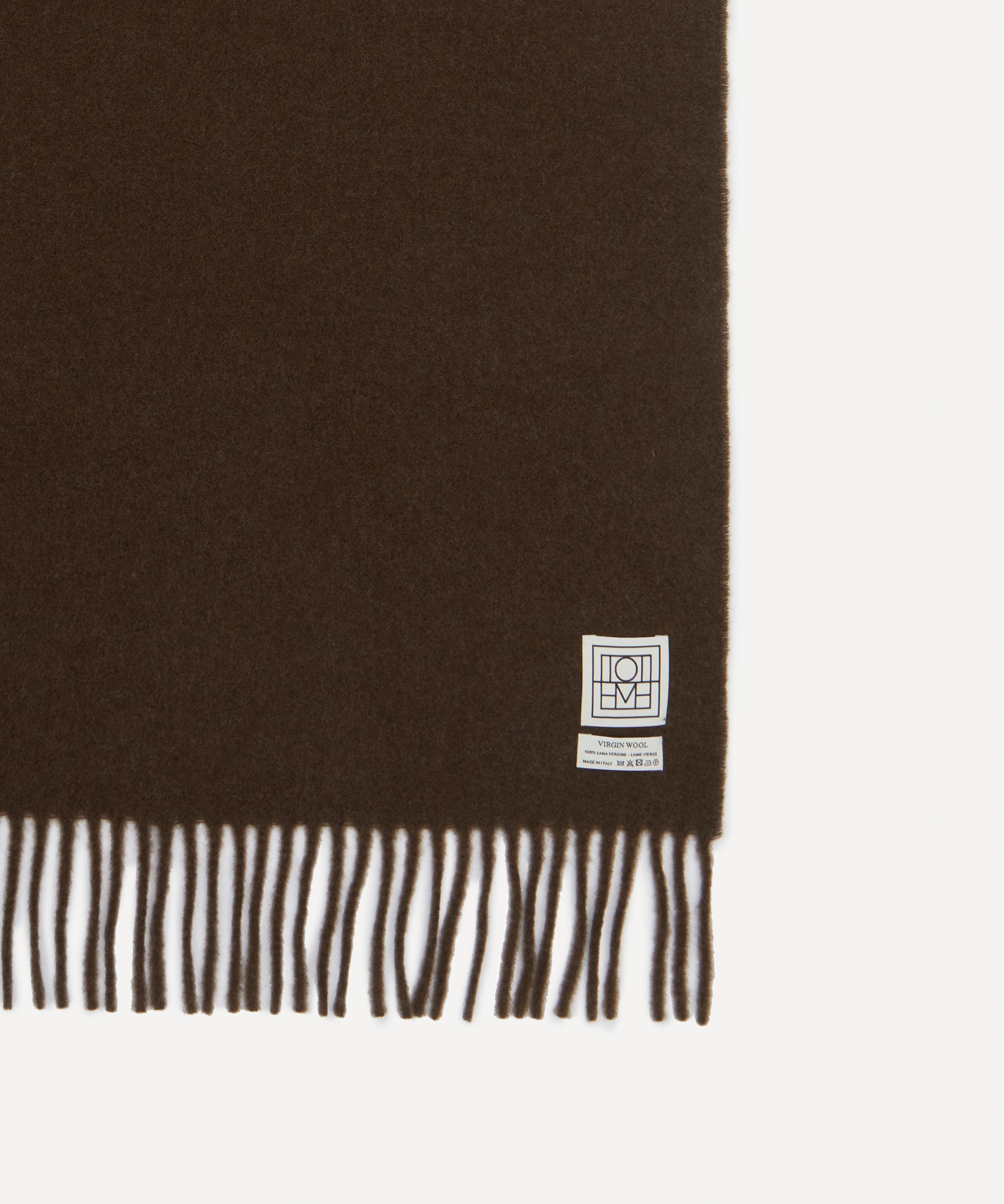 Toteme - Classic Wool Fringed Scarf image number 2