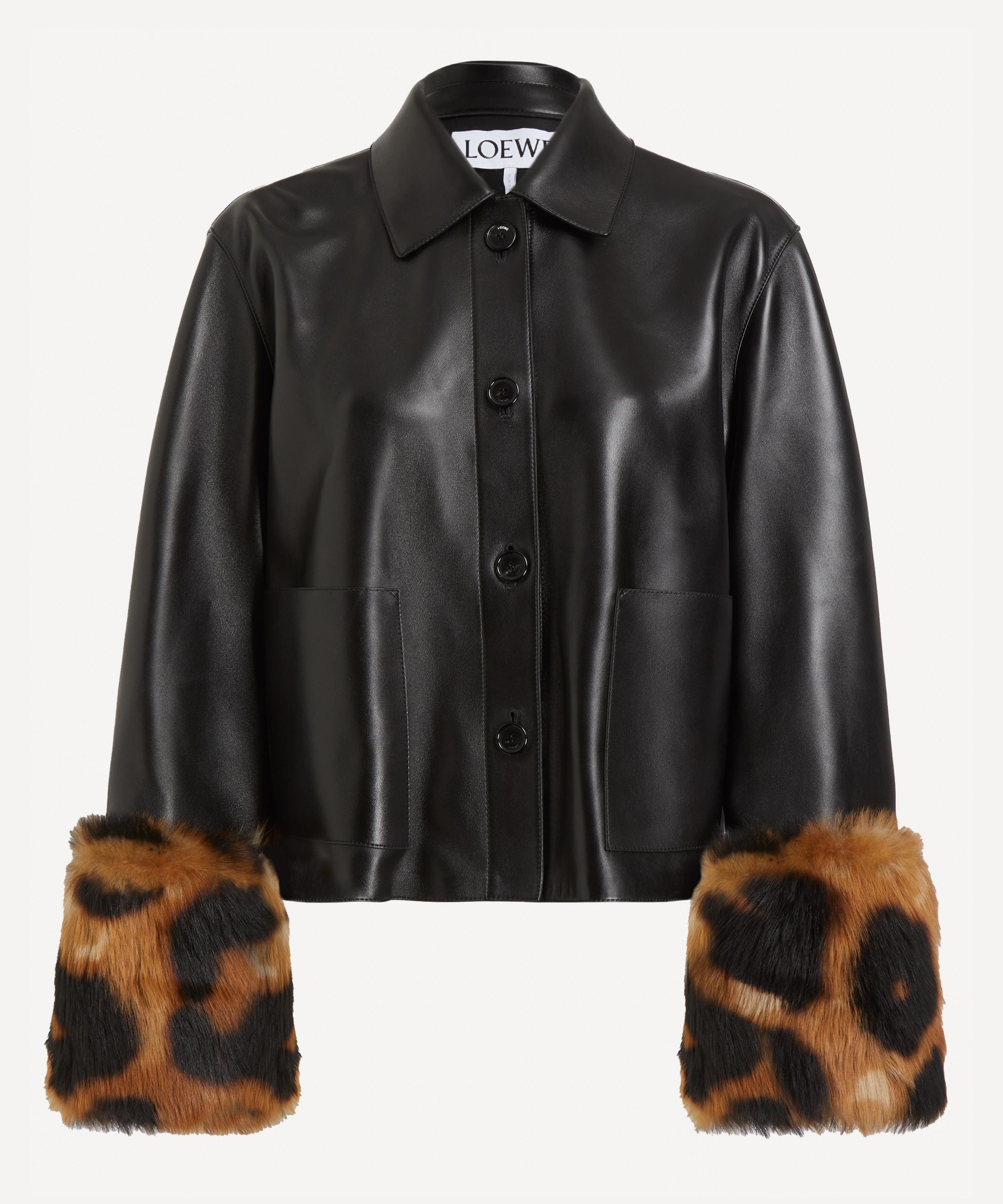 Loewe - Turn-Up Nappa Leather Jacket