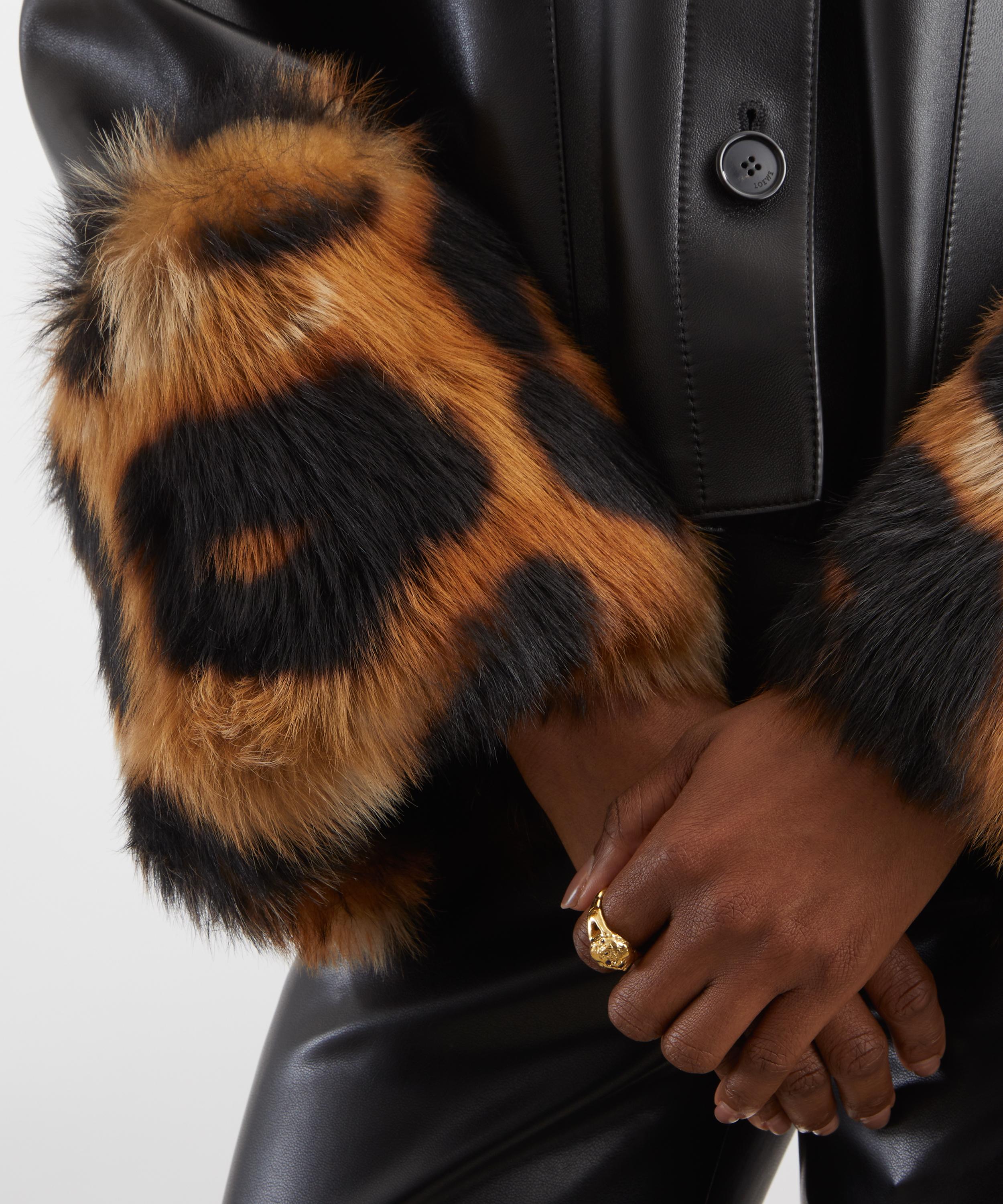 Loewe - Turn-Up Nappa Leather Jacket image number 4