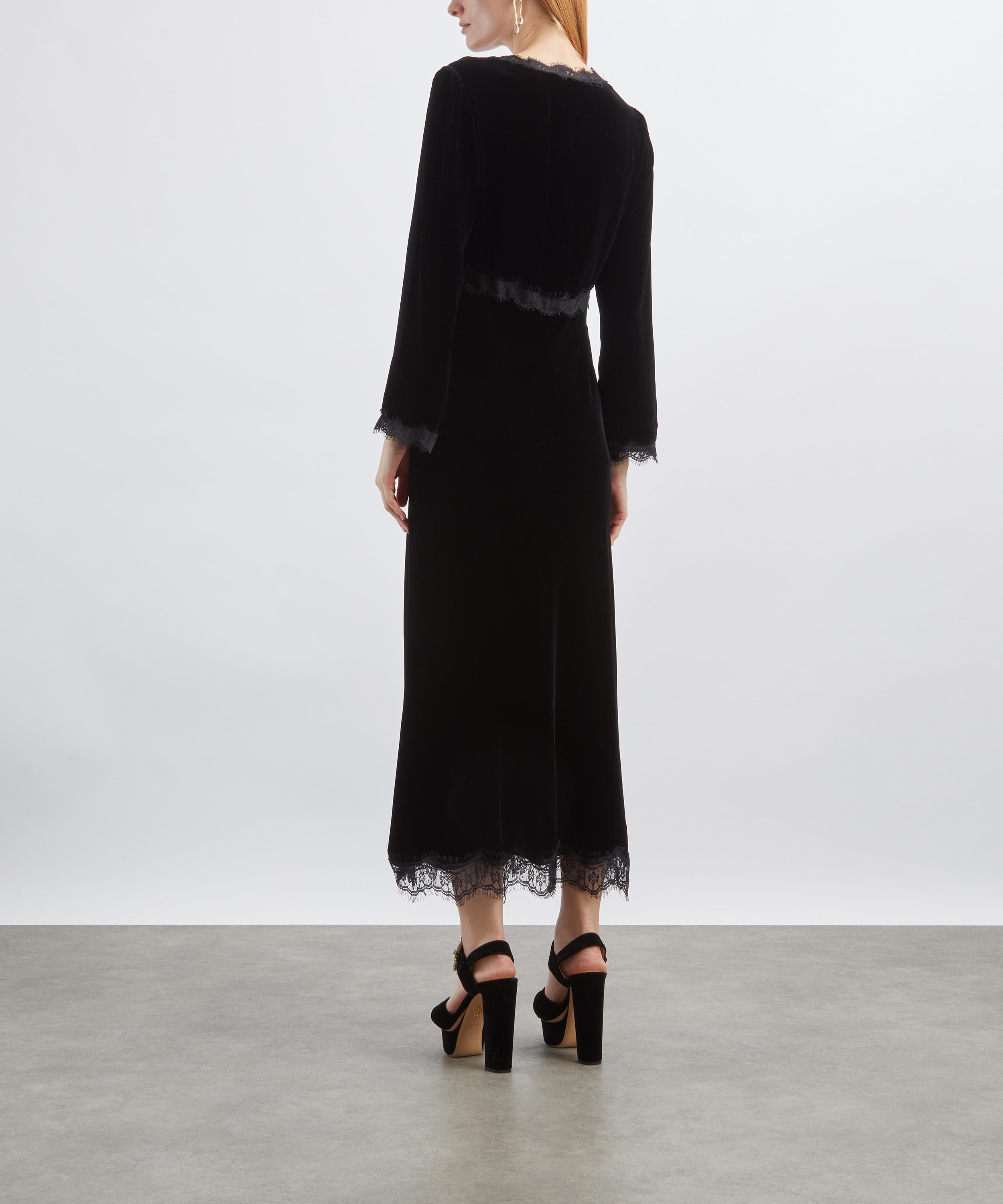 RIXO - Alessi Velvet Dress  image number 3