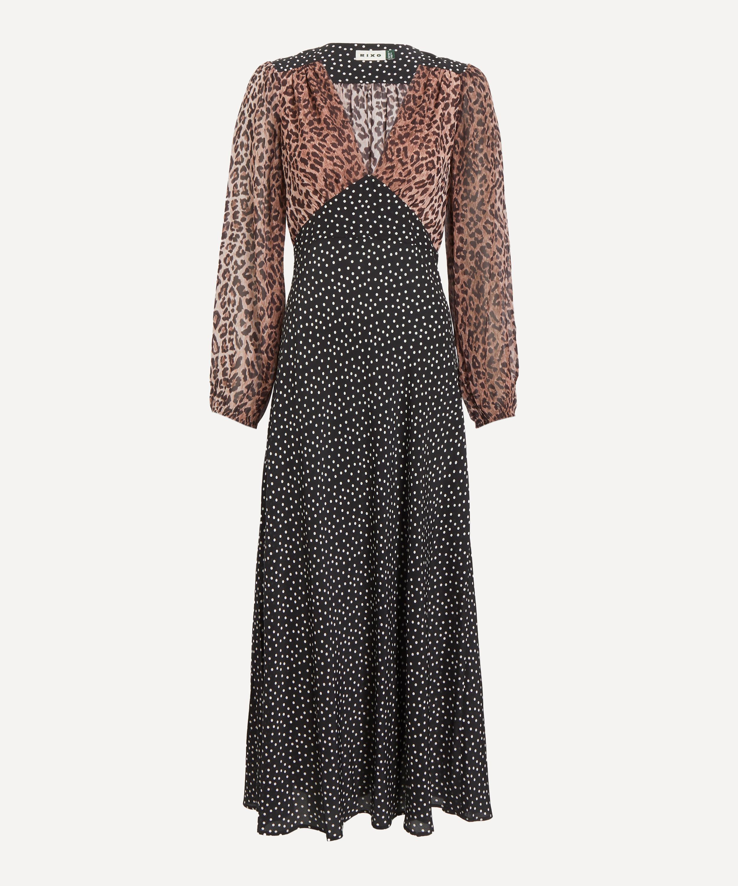 RIXO - Kaila Silk Dress  image number 0