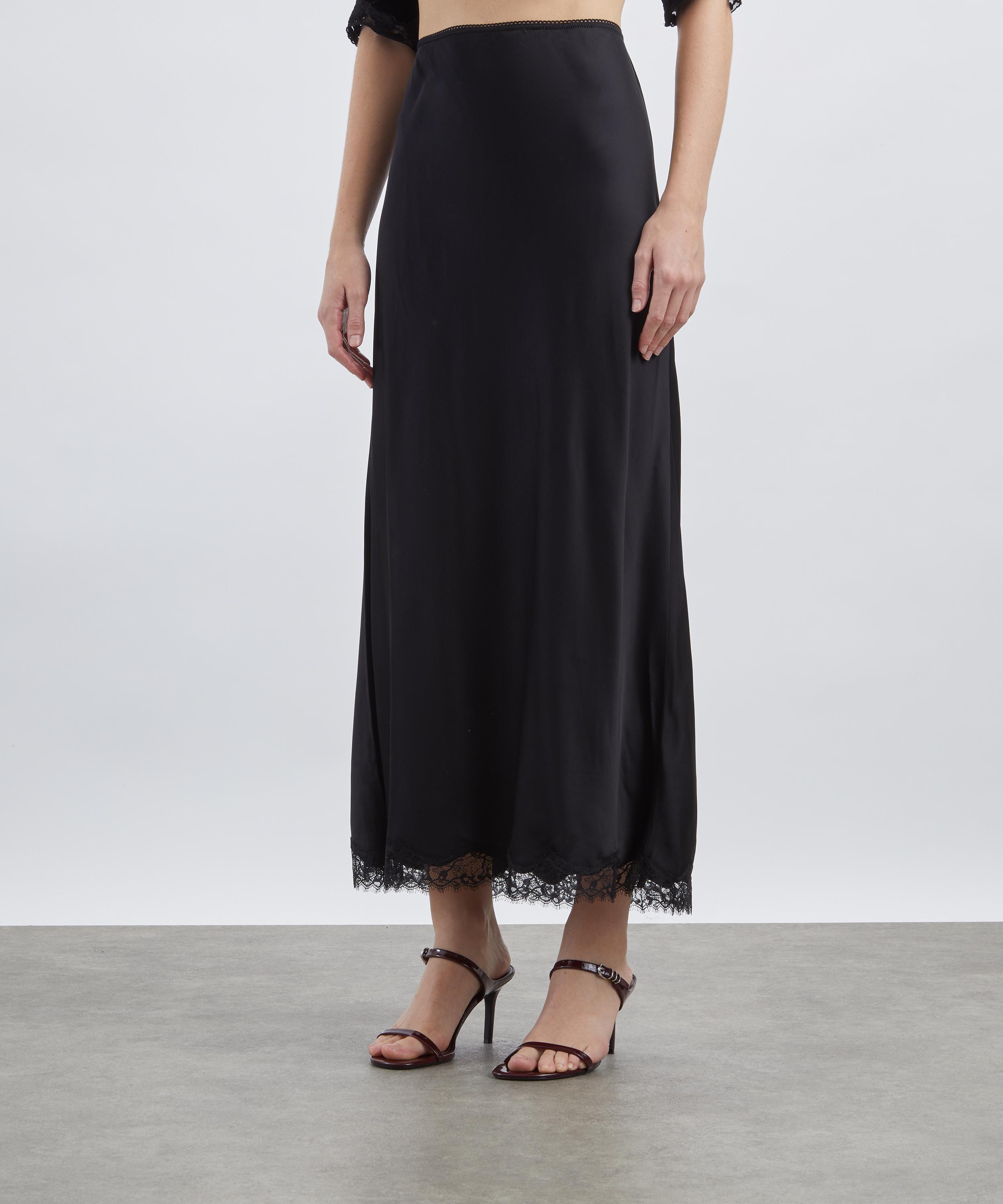 RIXO - Stassie Satin Midi Skirt image number 2