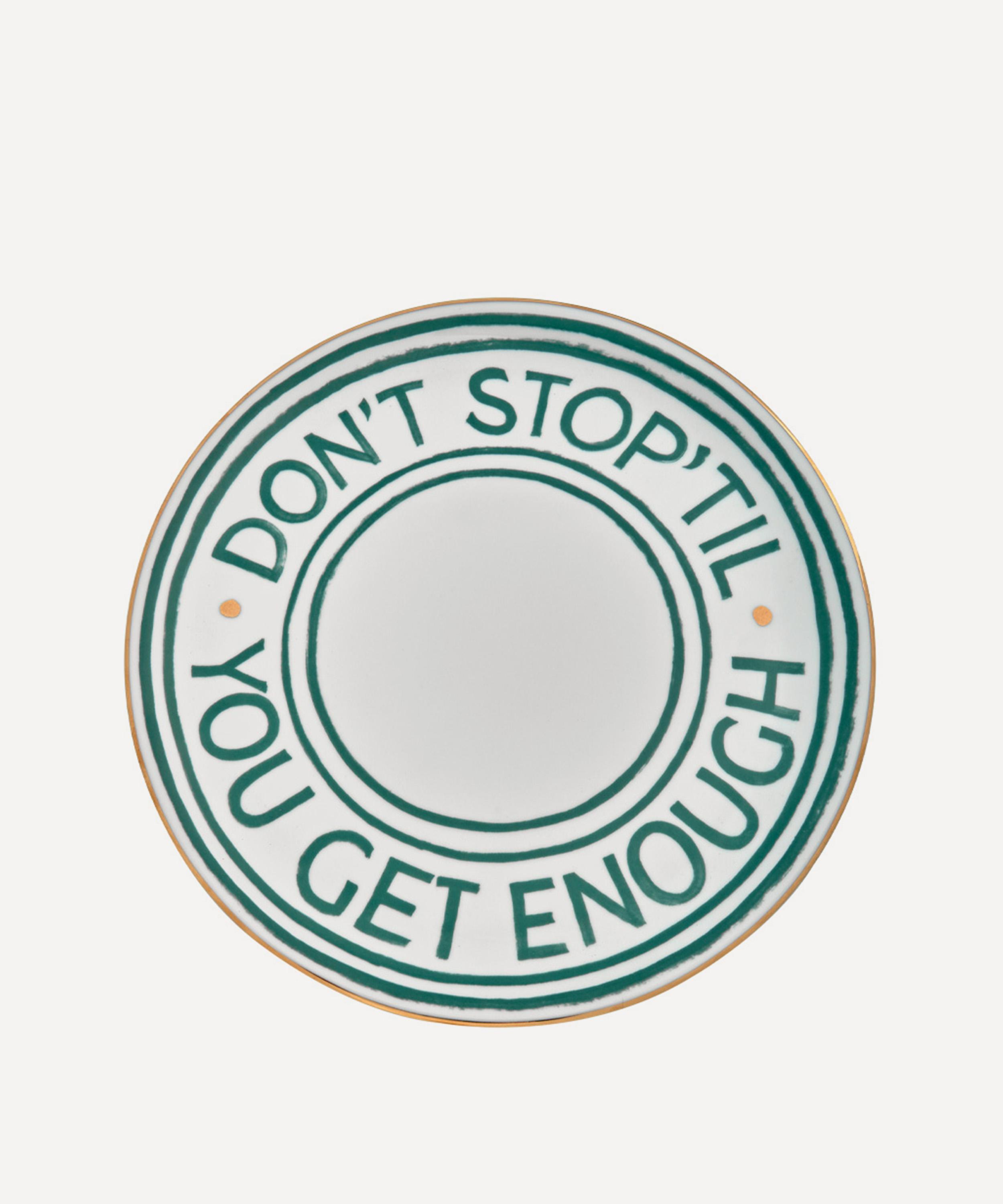 Bitossi - Don’t Stop ‘Til You Get Enough Pizza Plate image number 0