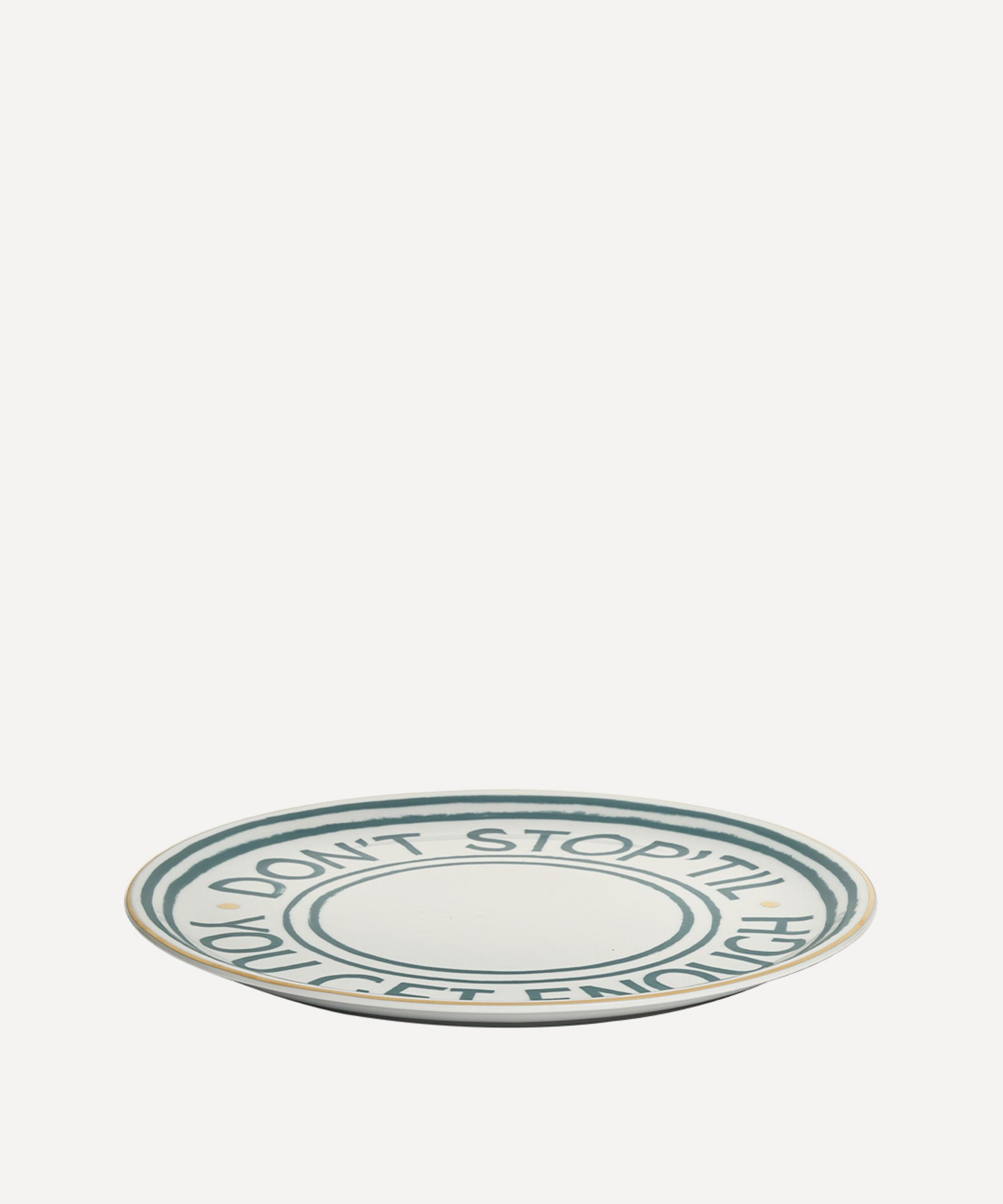 Bitossi - Don’t Stop ‘Til You Get Enough Pizza Plate image number 1