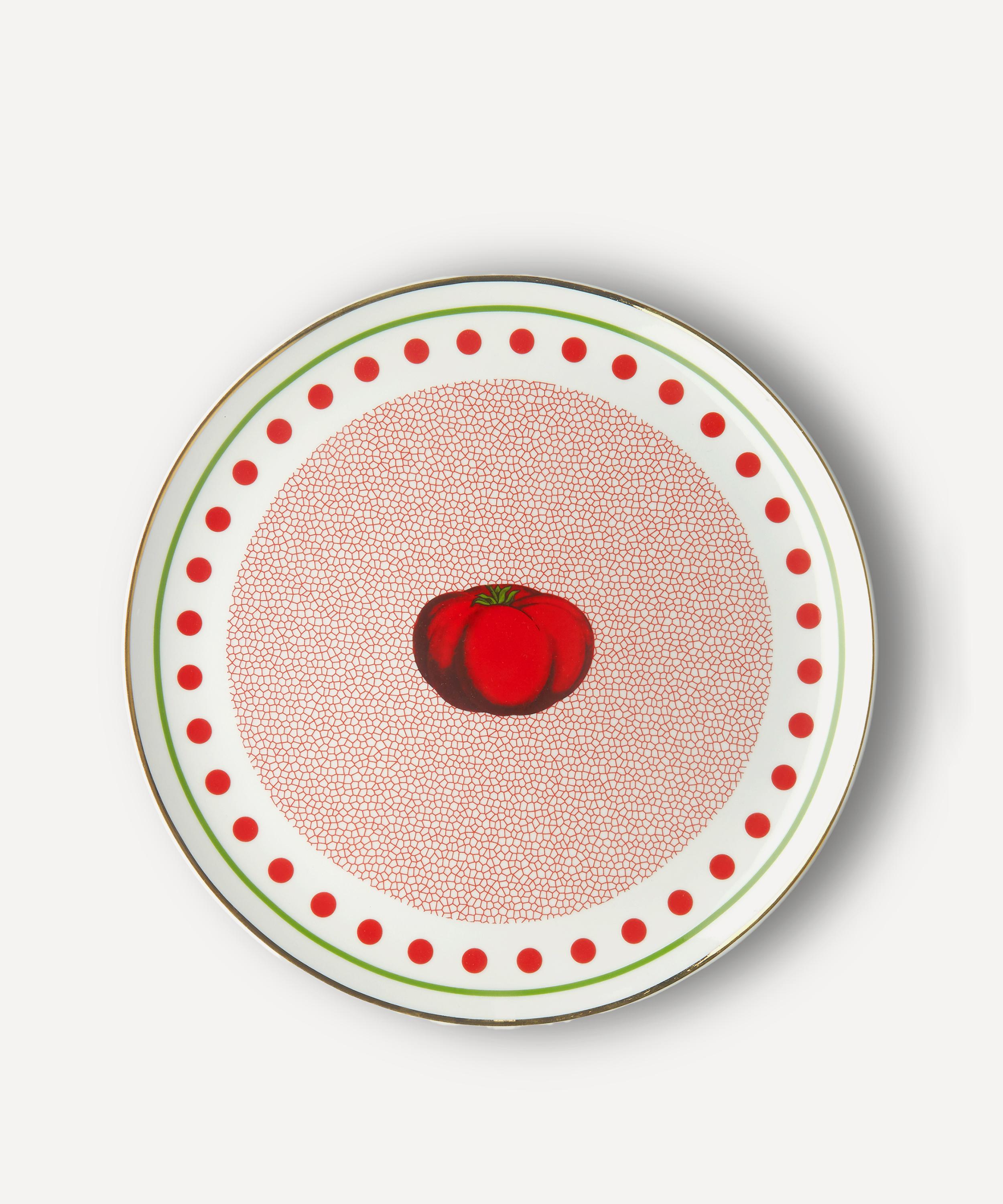 Bitossi - Pomodoro Porcelain Round Plate image number 0