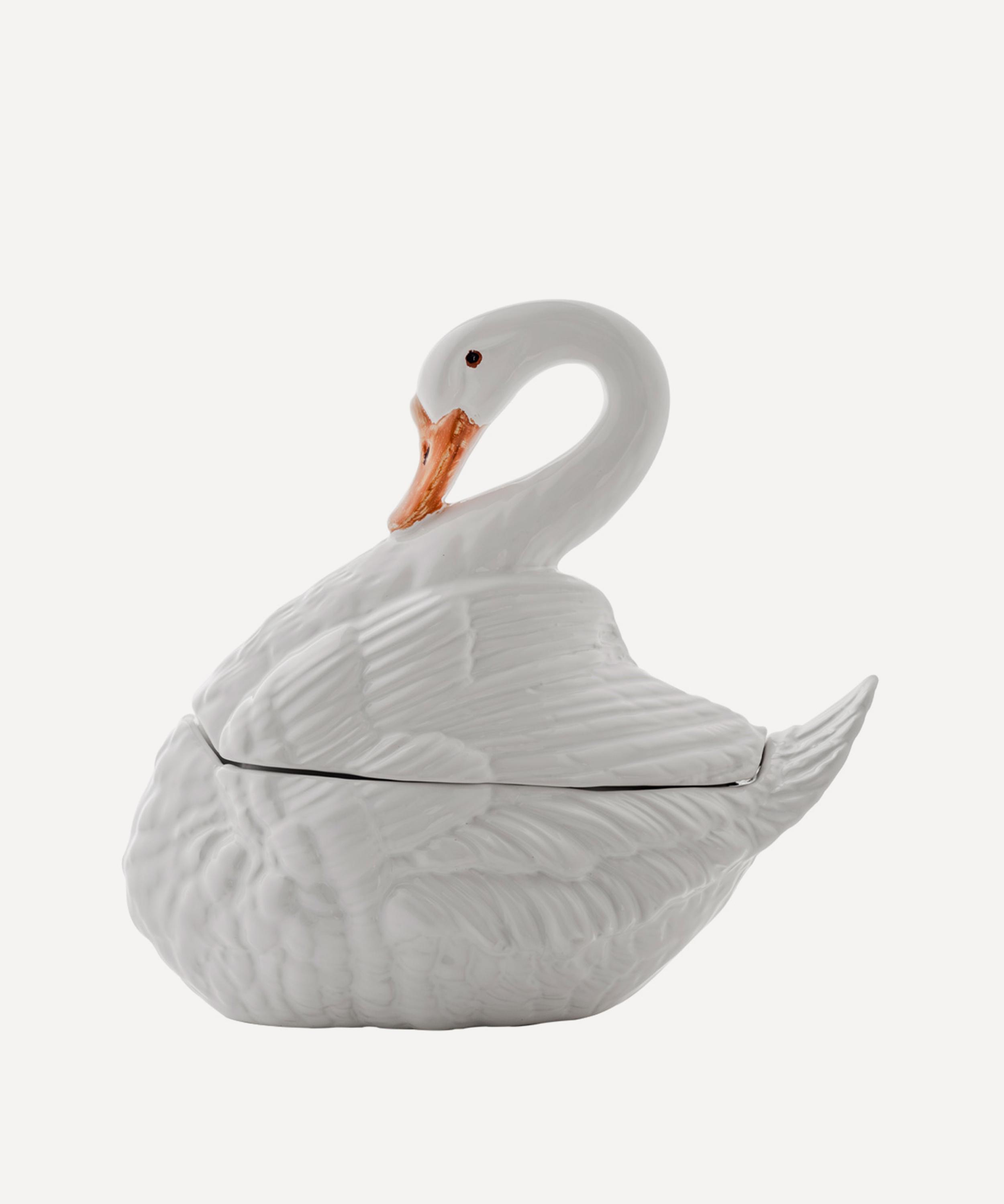Bitossi - Swan Ceramic Soup Tureen image number 0