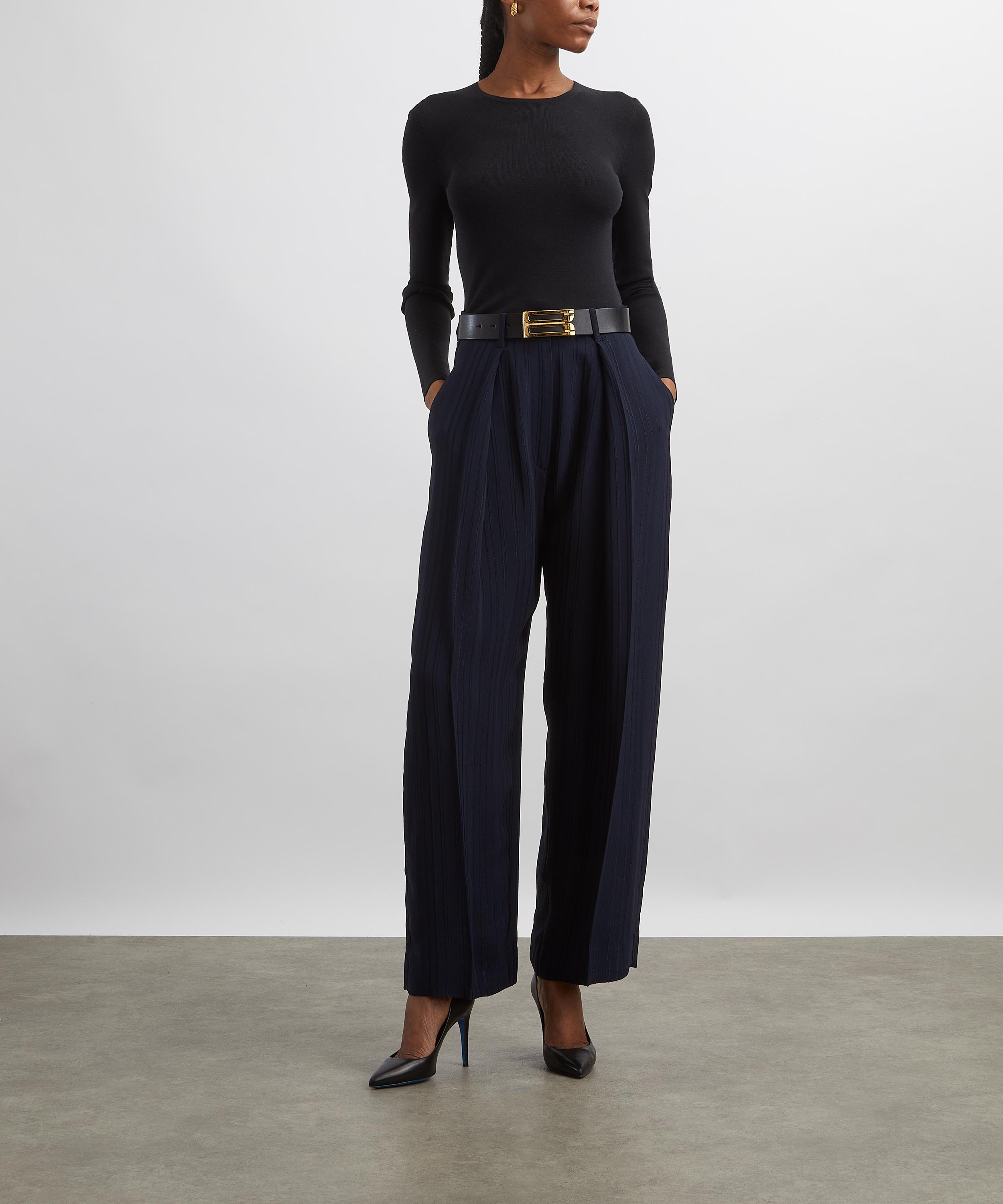 Victoria Beckham - Wide Leg Trousers image number 1