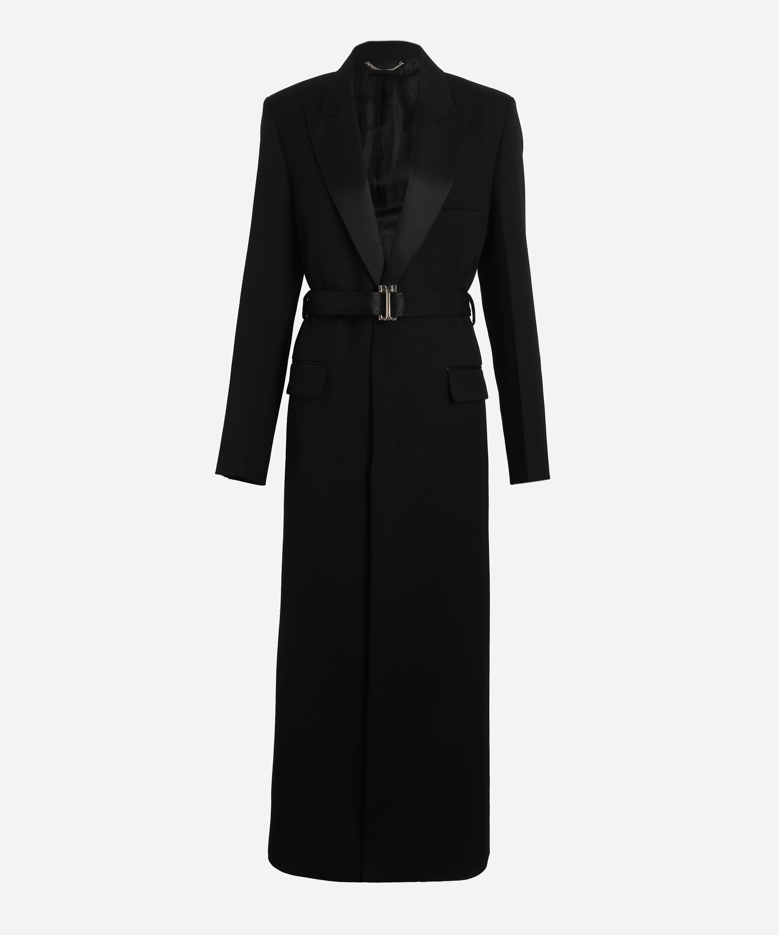 Victoria Beckham - Black Belted Tailored Coat