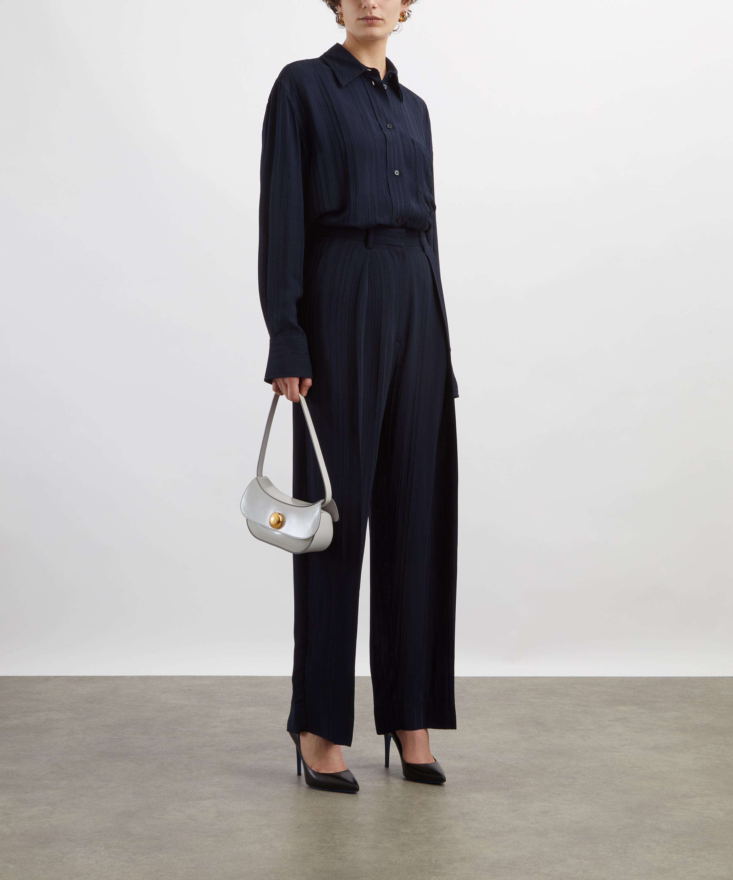 Victoria Beckham - Navy Pyjama Shirt image number 1