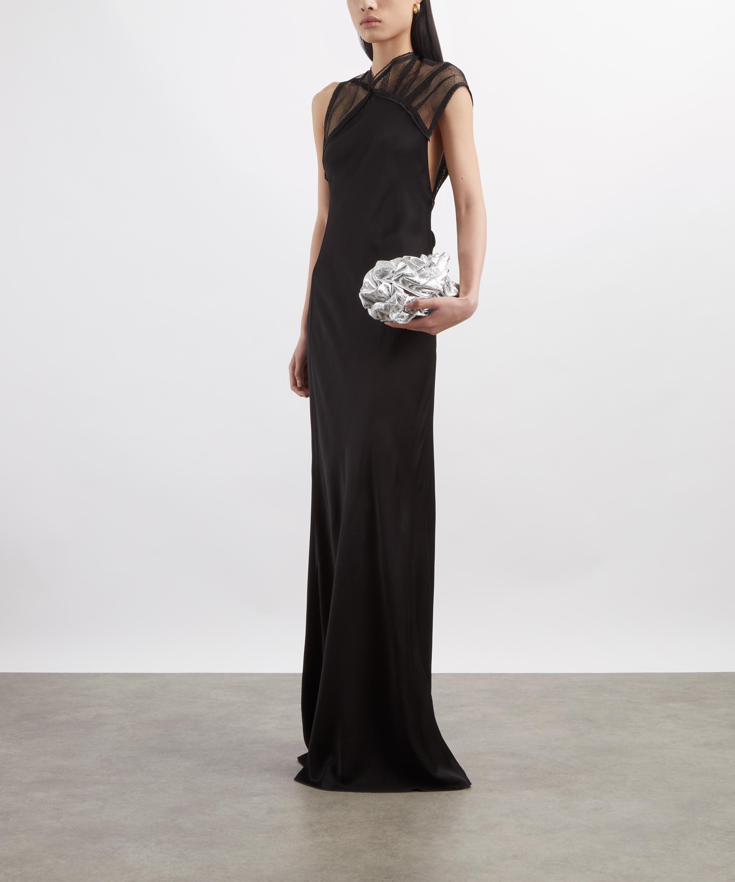 Victoria Beckham - Black Mesh Gown image number 1
