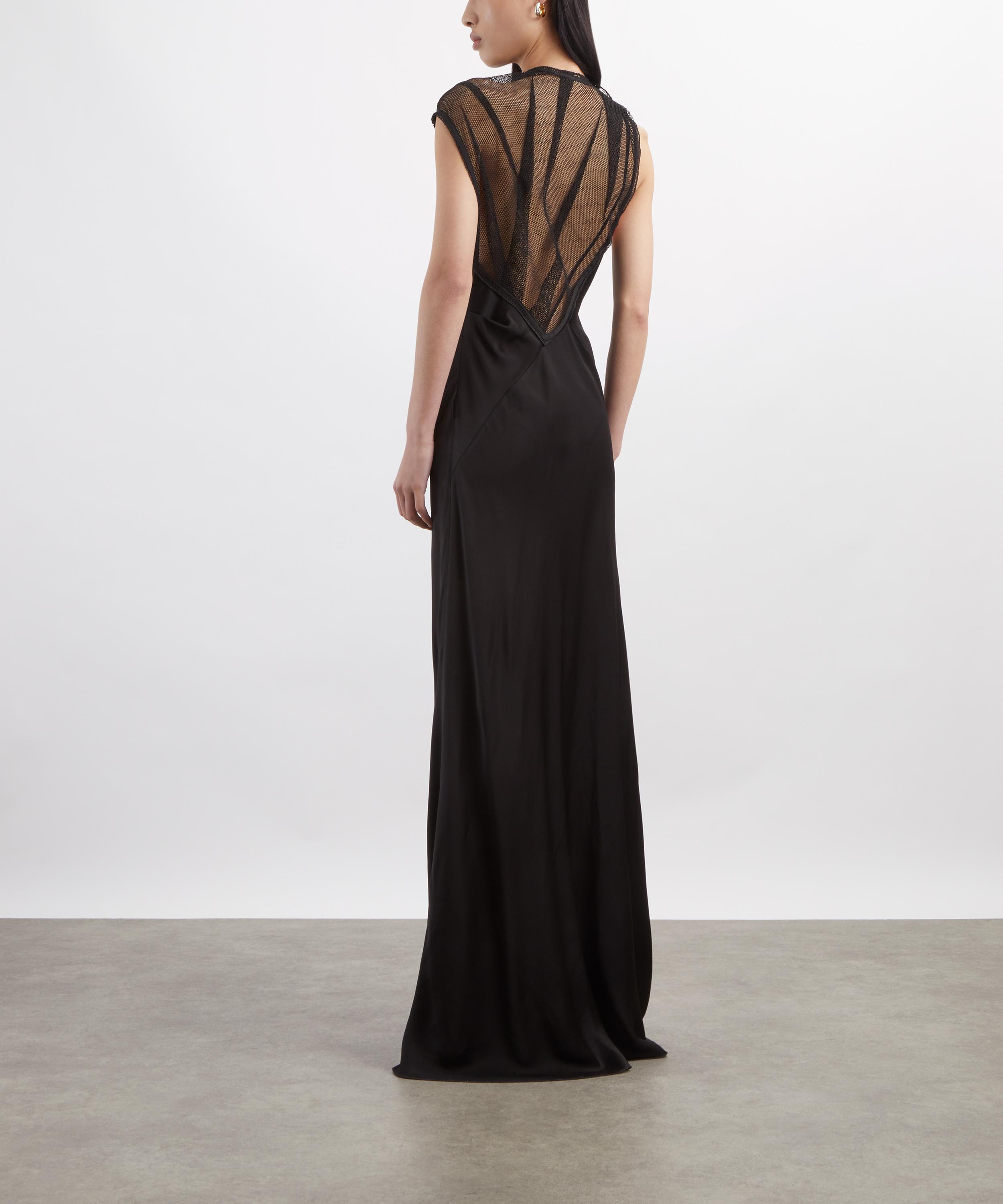 Victoria Beckham - Black Mesh Gown image number 3