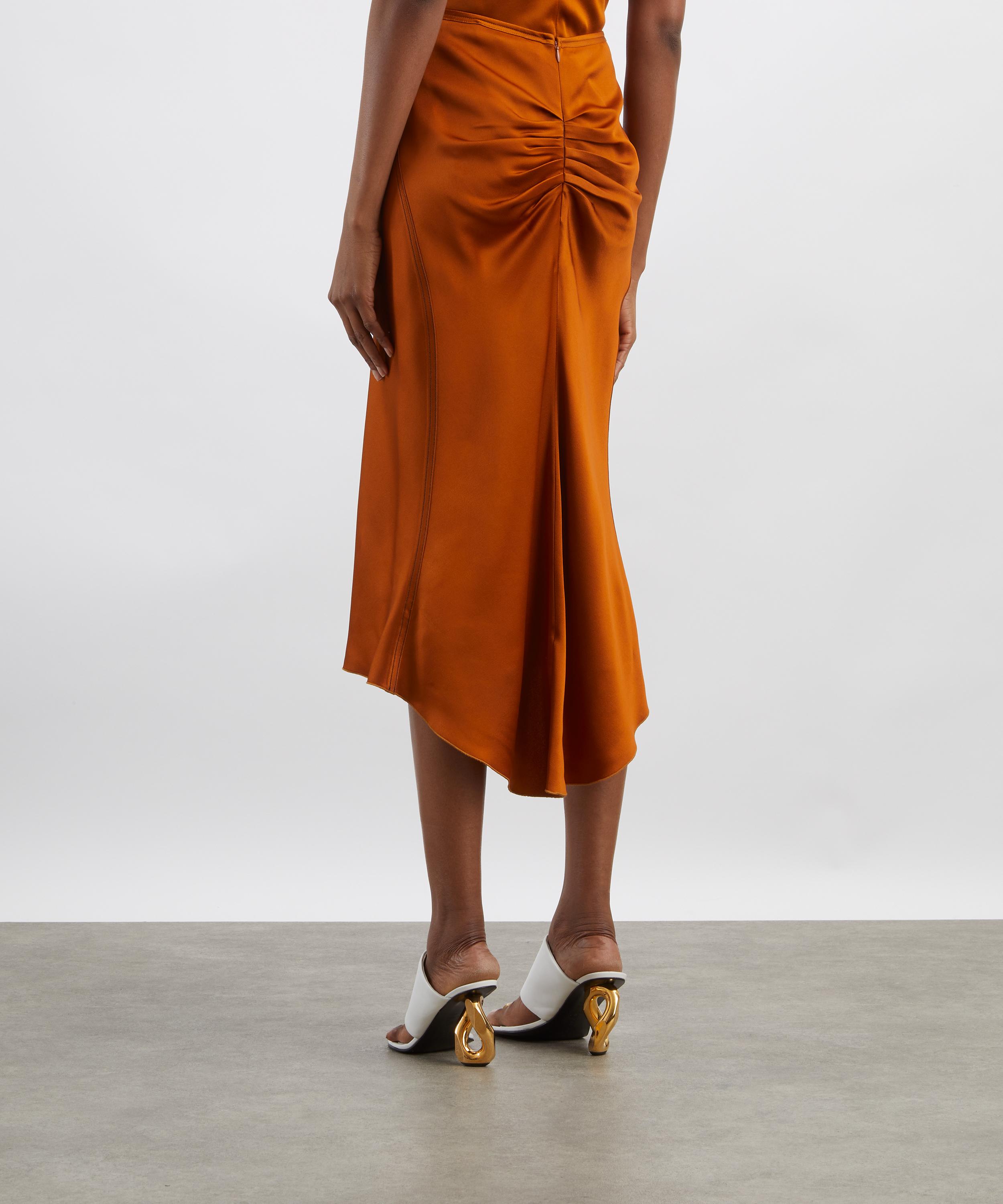 Victoria Beckham - Bella Gathered Waist Midi Skirt image number 3