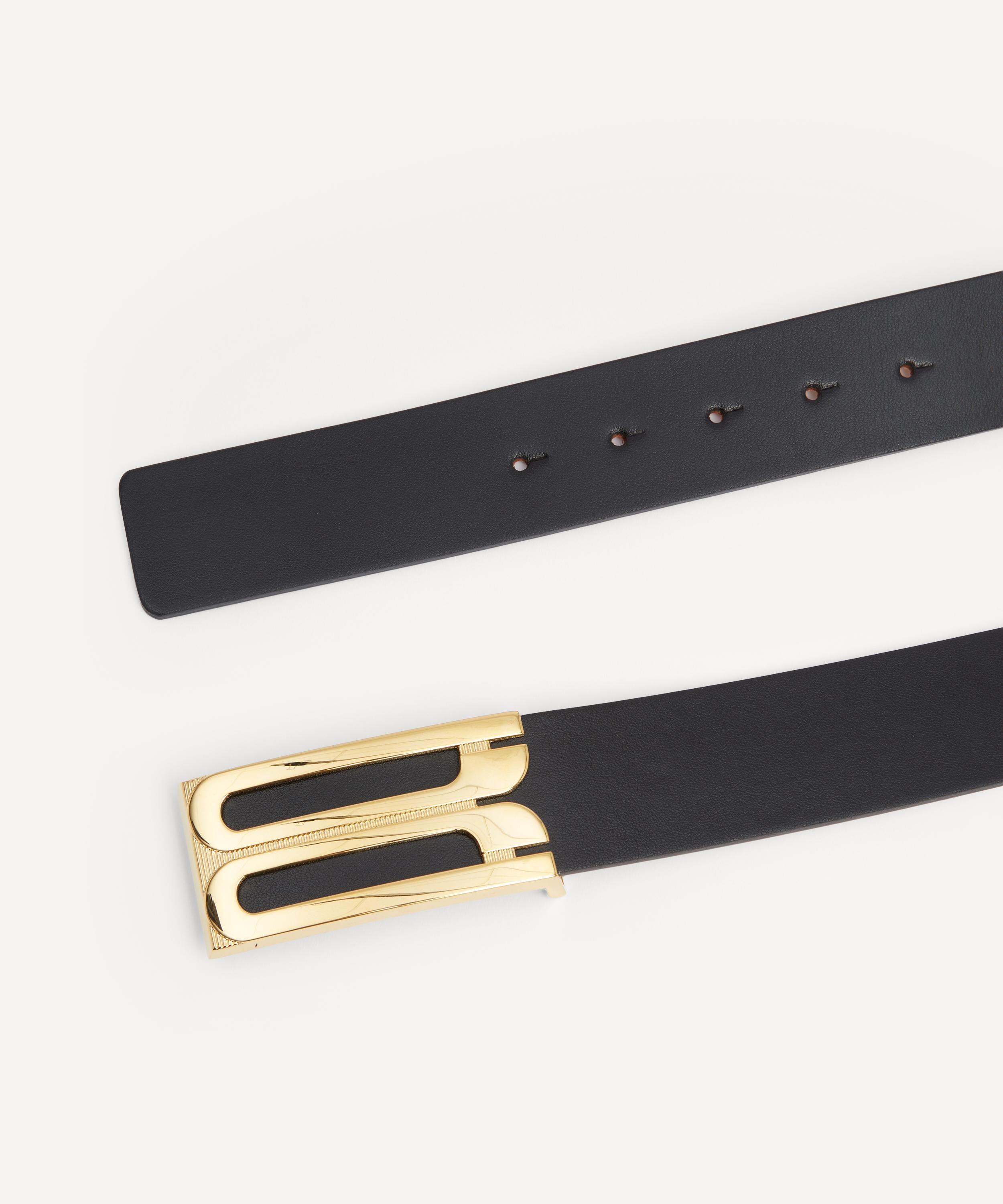 Victoria Beckham - Jumbo Leather Frame Belt image number 1