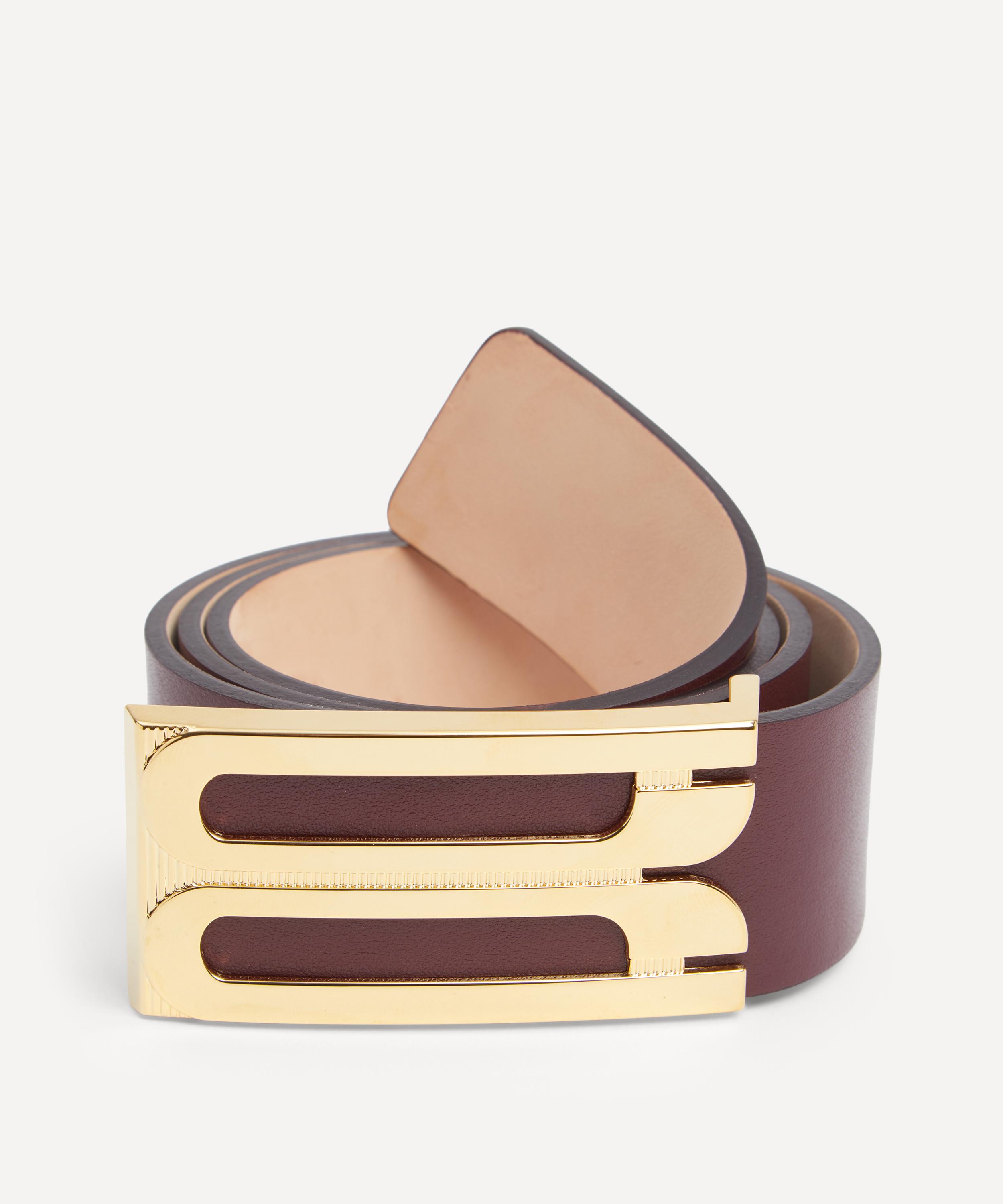 Jumbo Leather Frame Belt