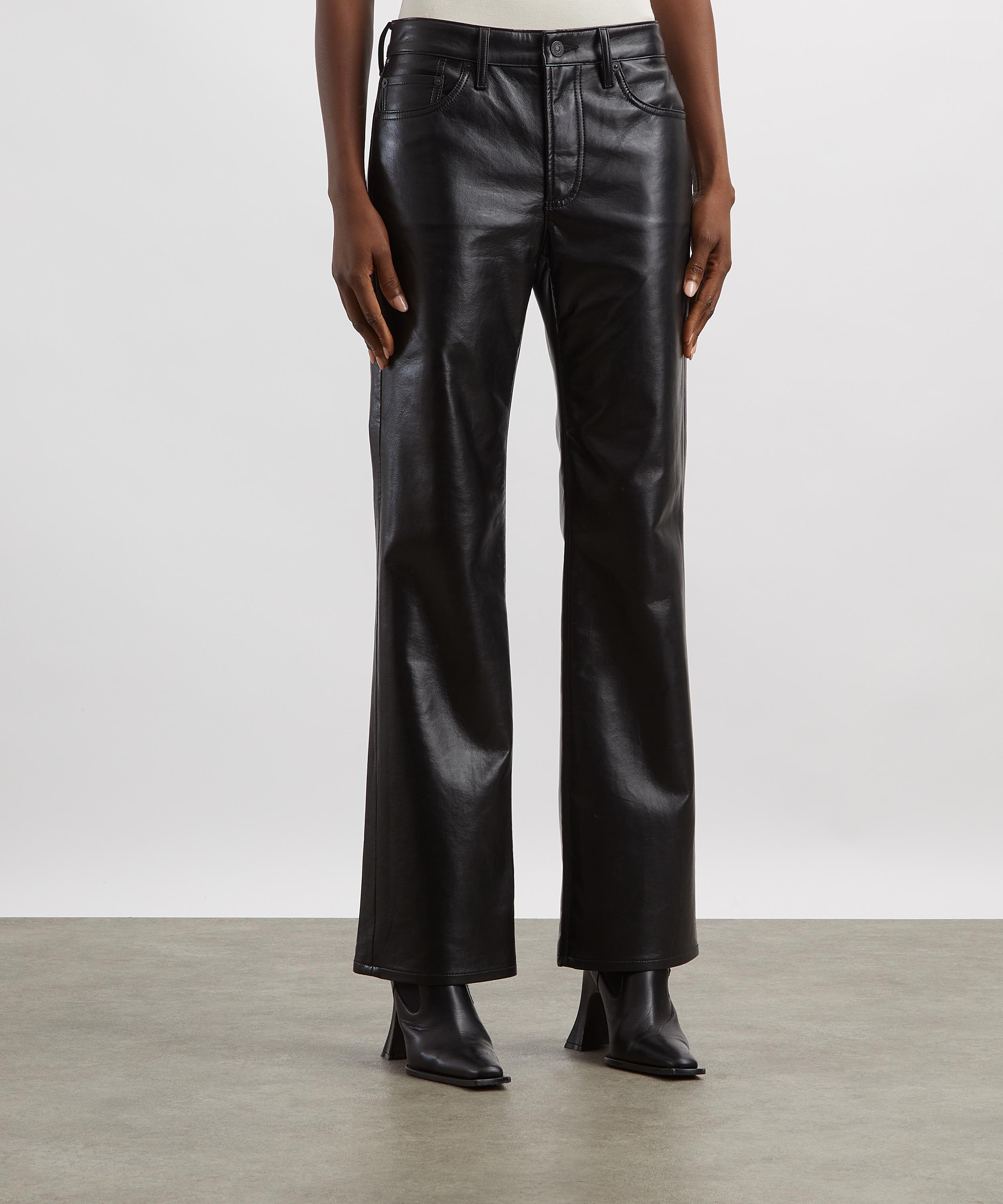 Citizens of Humanity - Genova Leather Low-Rise Boot Trousers image number 2