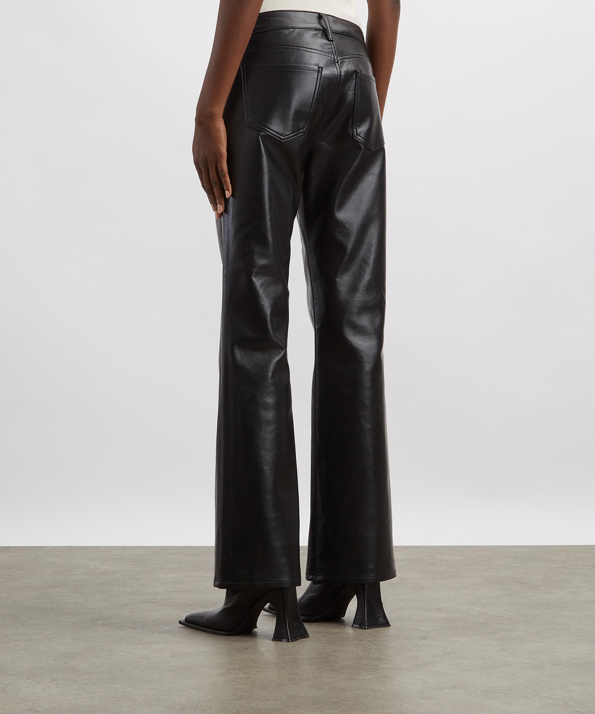 Citizens of Humanity - Genova Leather Low-Rise Boot Trousers image number 3