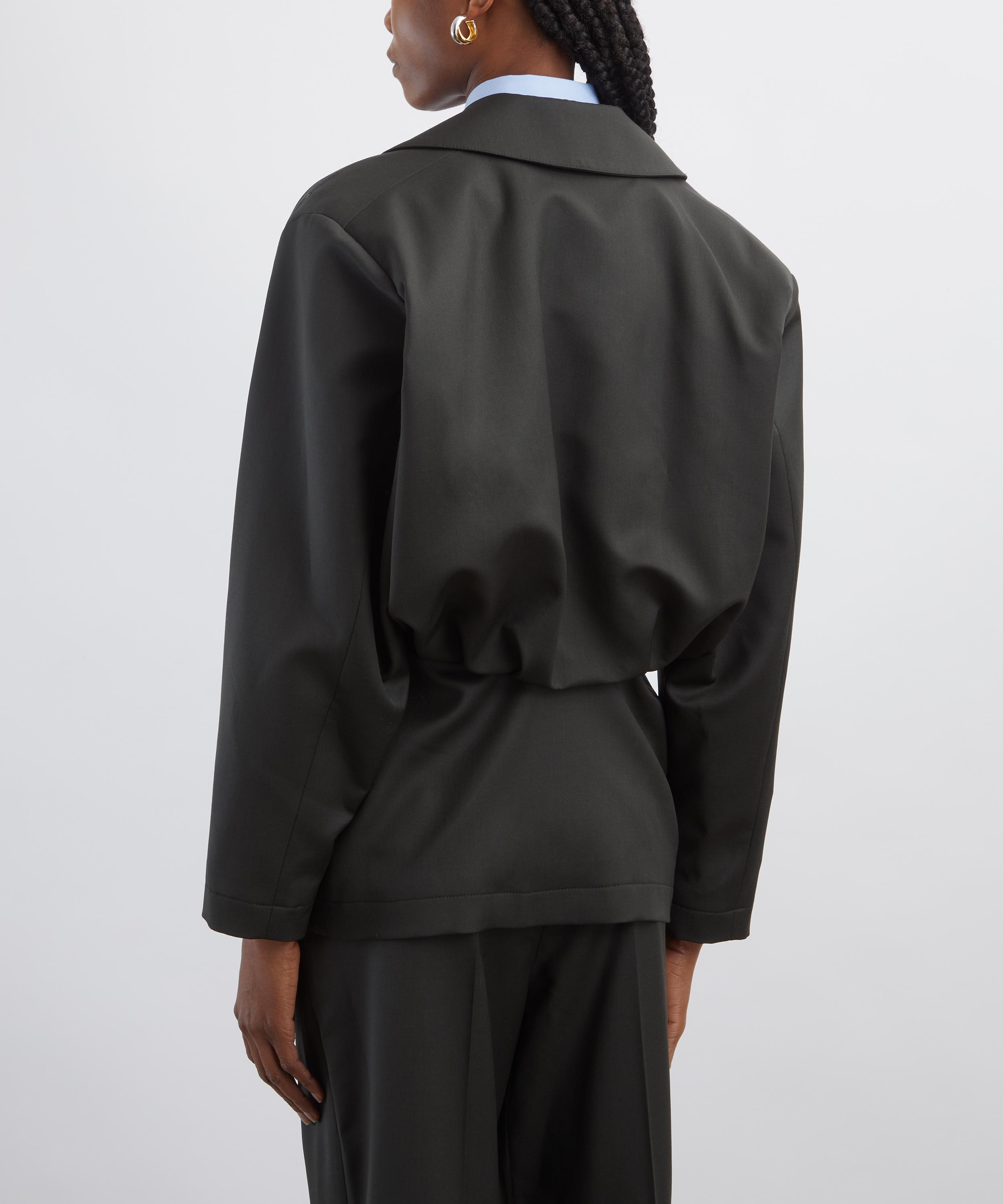 BLAZ&Eacute; Milano - Green Nahalin Double-Breasted Blazer image number 3